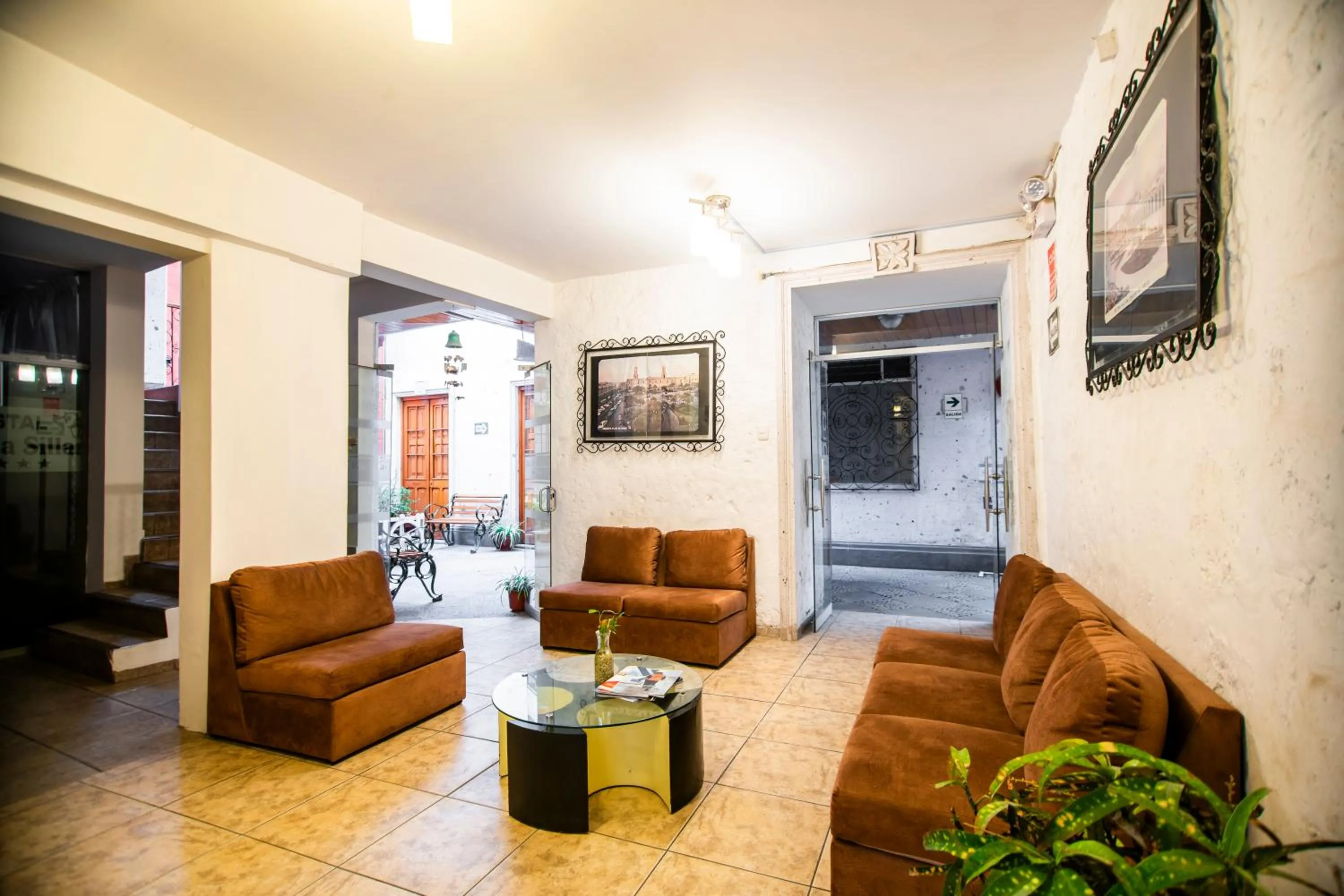 Living room in Villa Sillar
