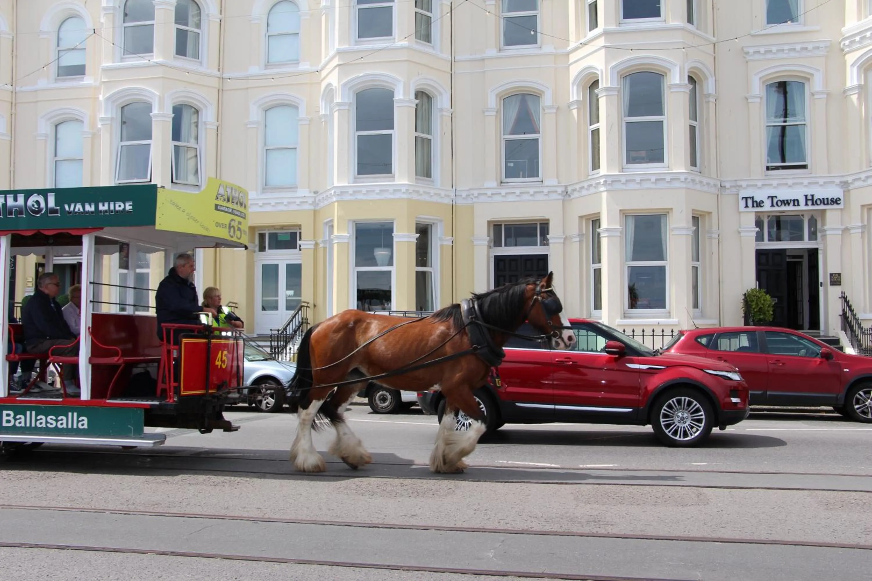 Facade/entrance in The Town House