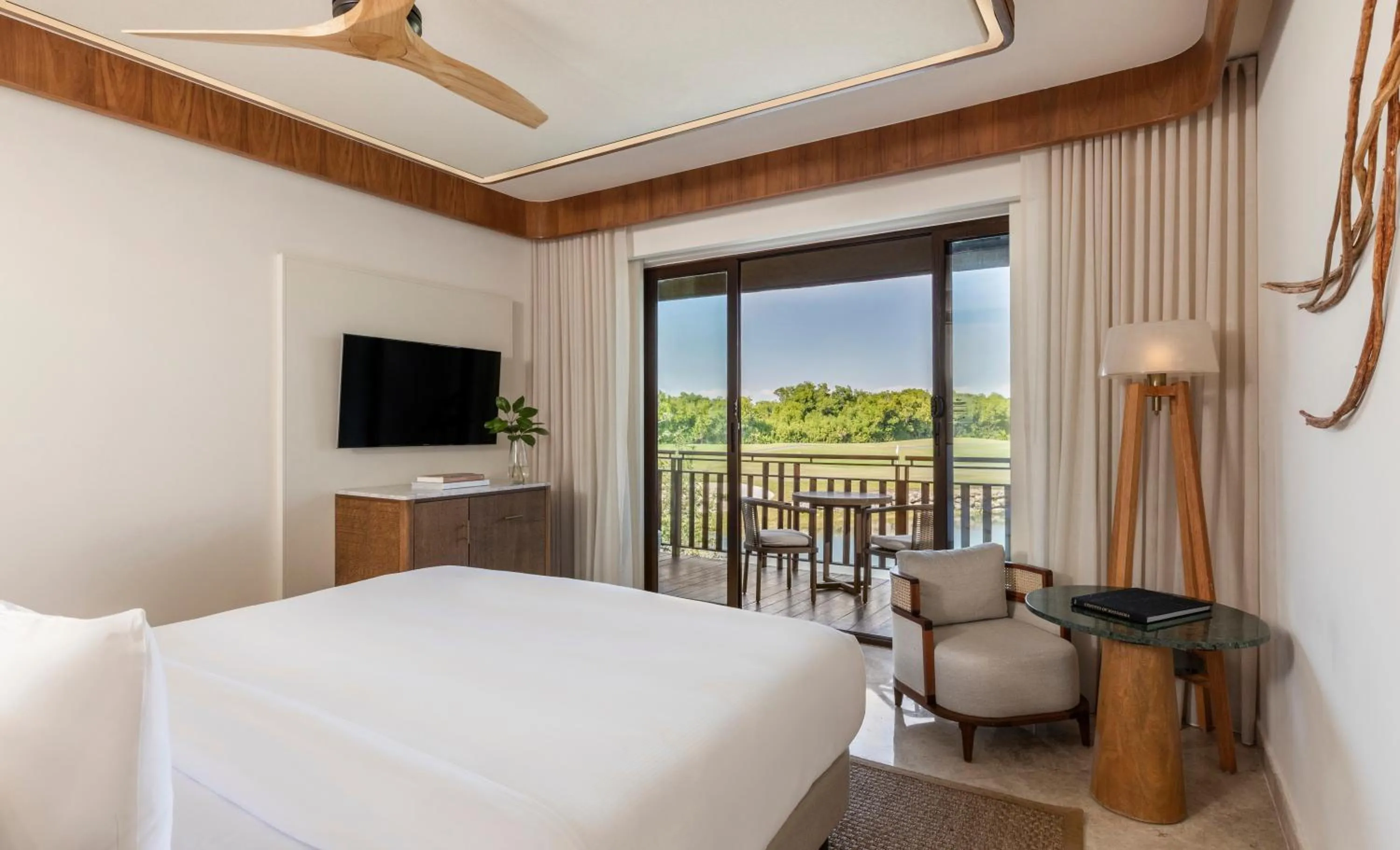 Bedroom, Bed in Fairmont Mayakoba
