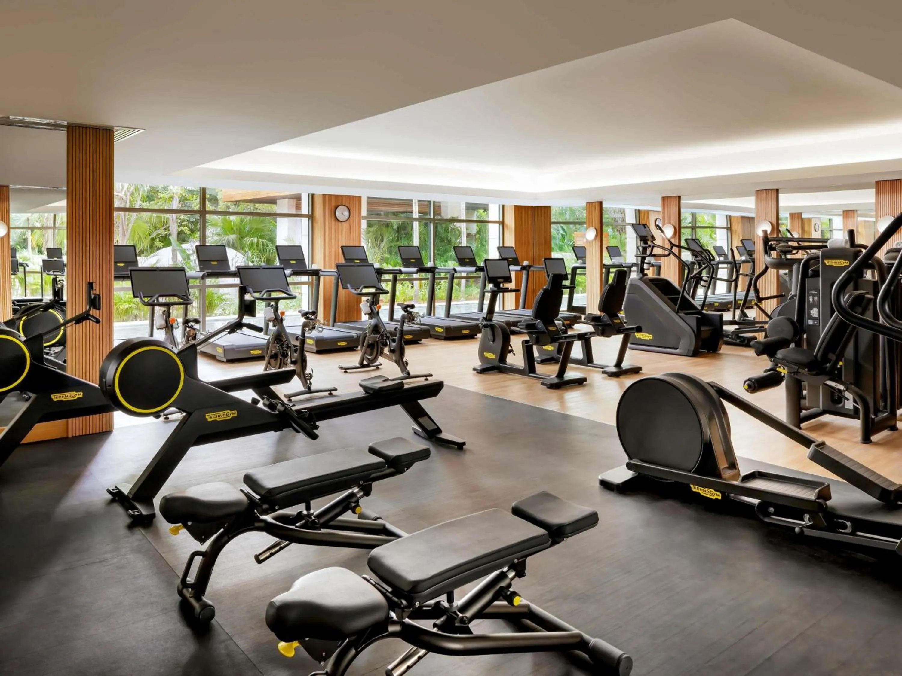 Fitness centre/facilities in Fairmont Mayakoba