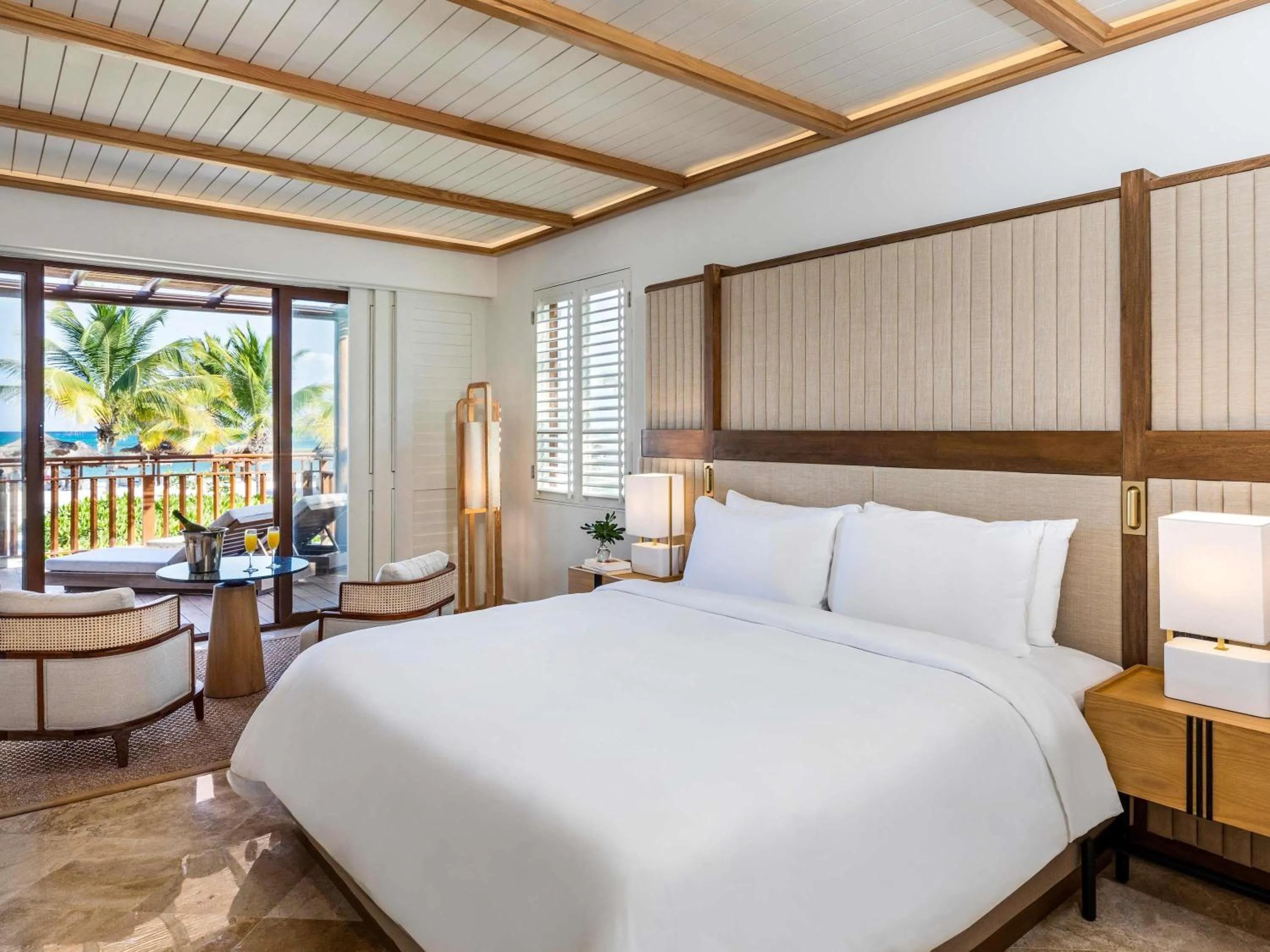 Bedroom, Bed in Fairmont Mayakoba