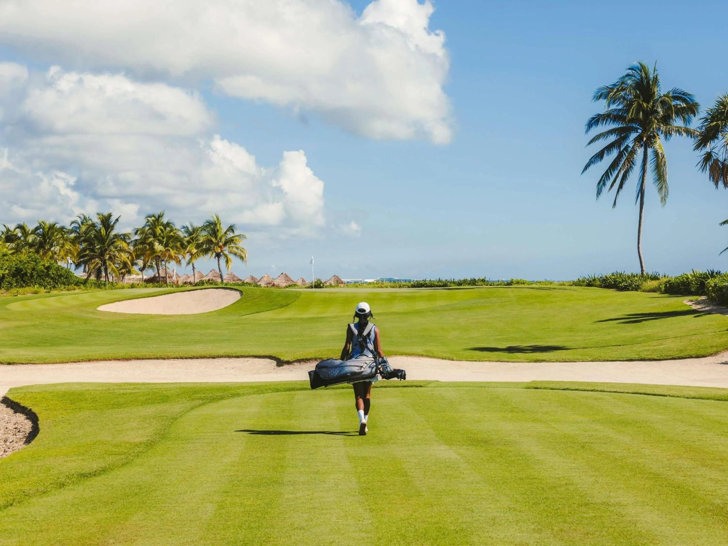 Golfcourse in Fairmont Mayakoba