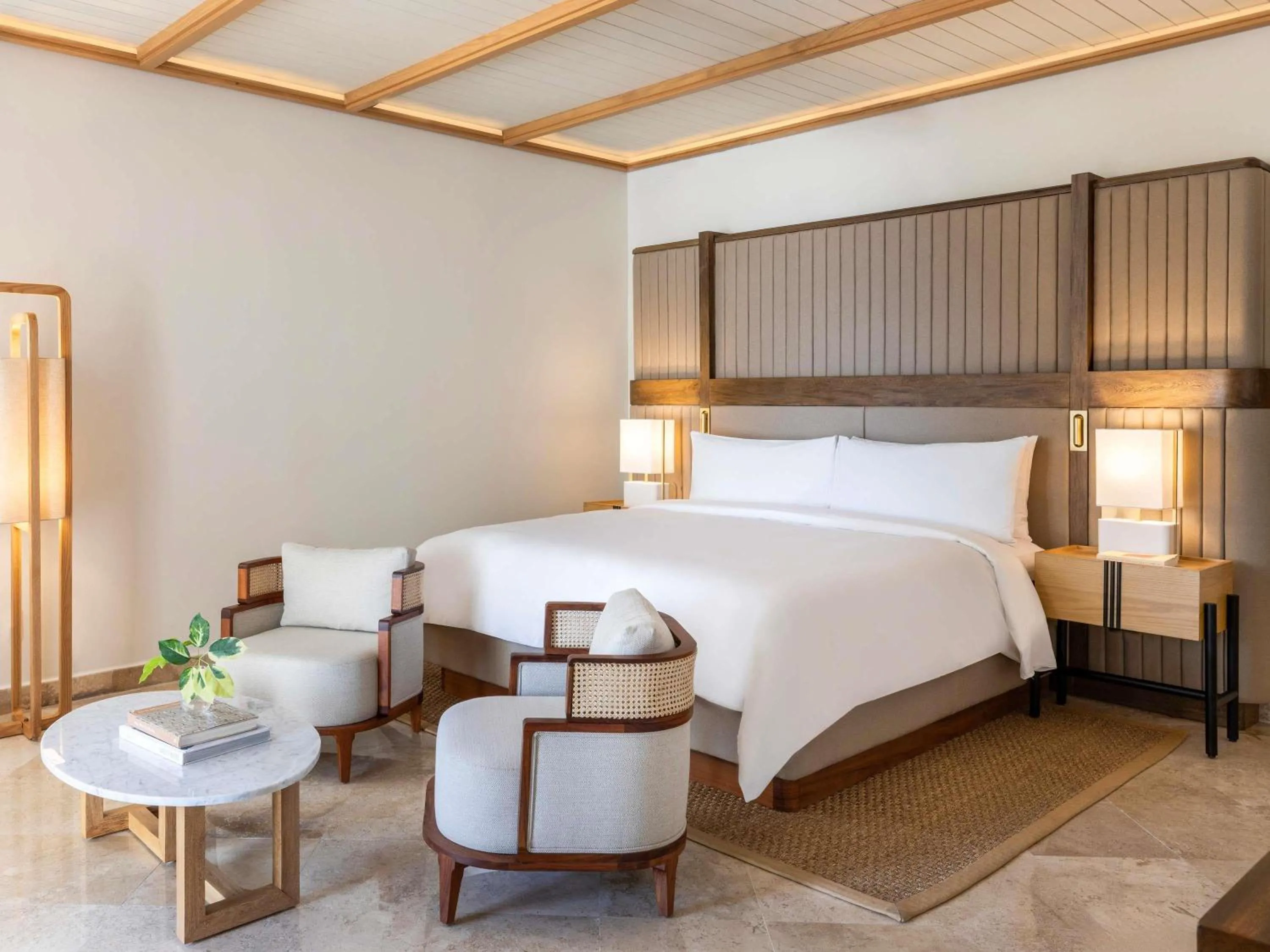 Bedroom, Bed in Fairmont Mayakoba