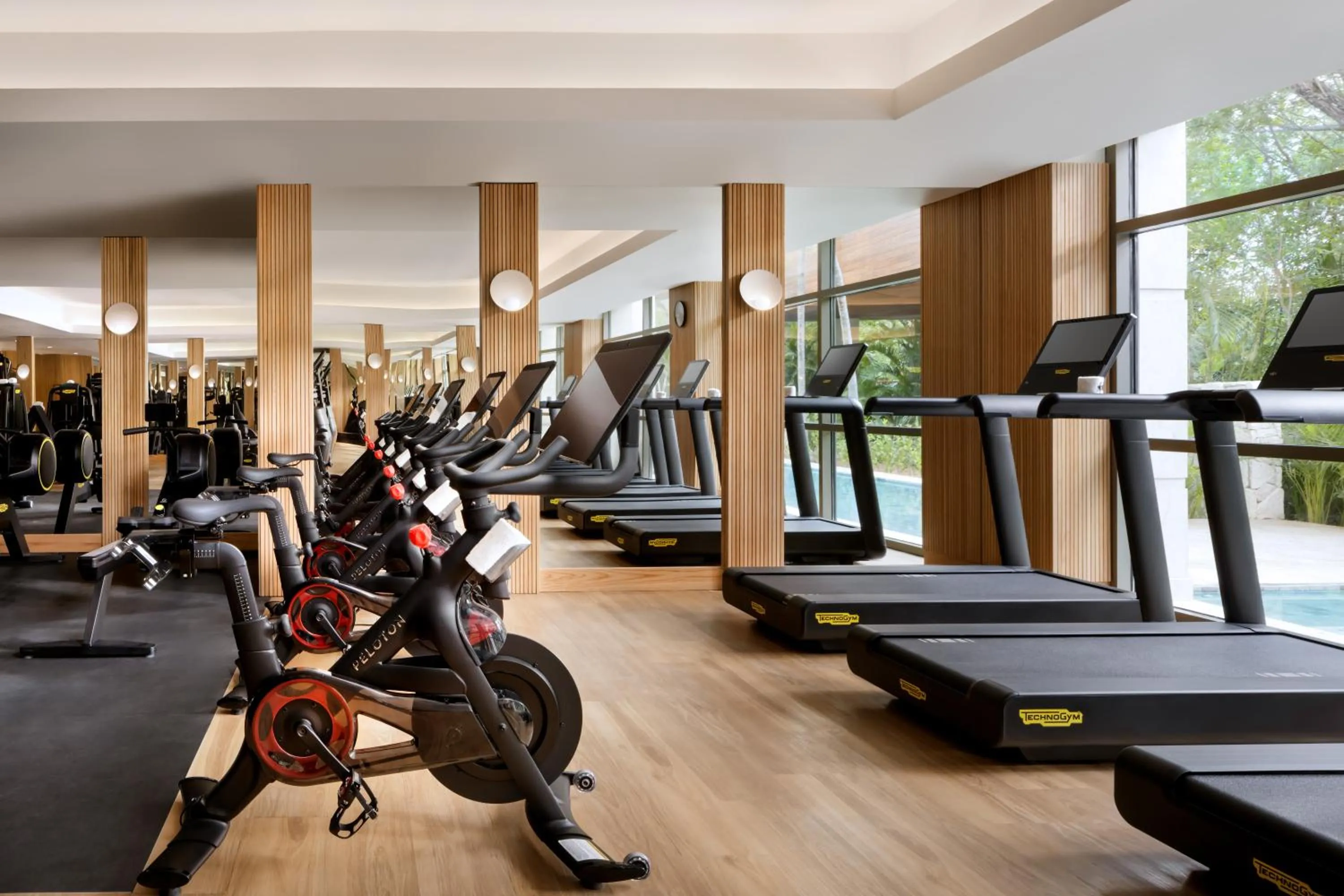 Fitness centre/facilities in Fairmont Mayakoba
