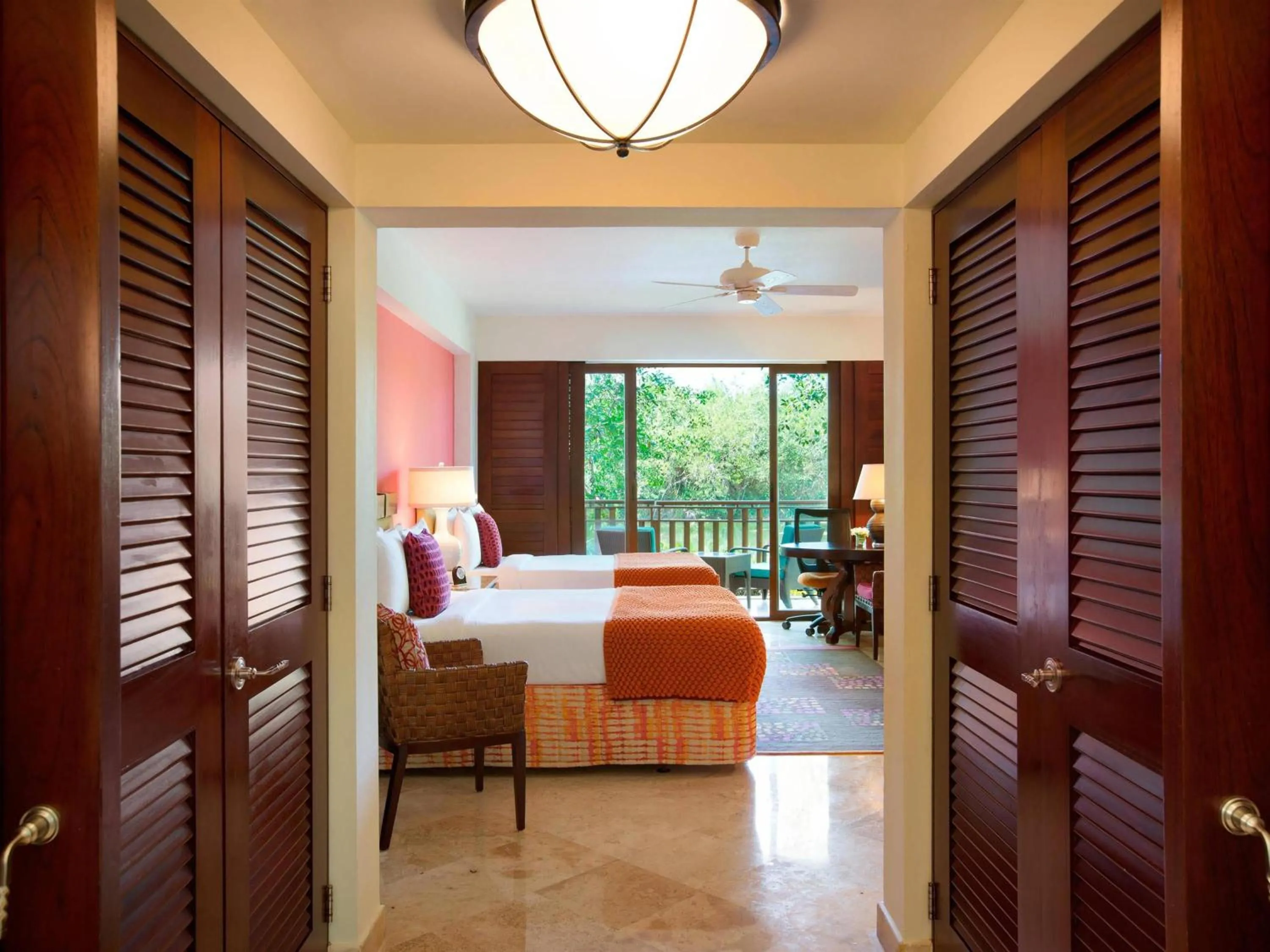 Bedroom, Bed in Fairmont Mayakoba