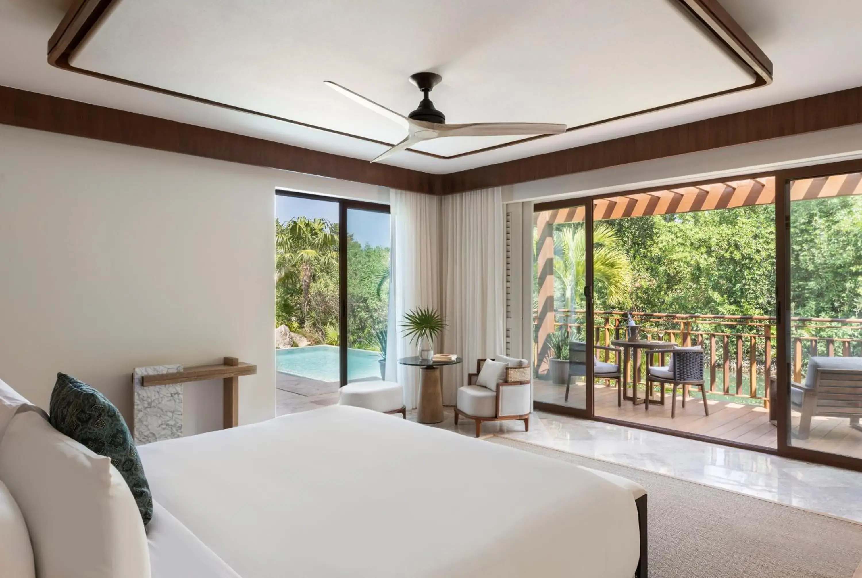 Tortuga Presidential King Suite with Infinity Pool and Lagoon View - Butler Service in Fairmont Mayakoba Tortuga Presidential King Suite with Infinity Pool and Lagoon View - Butler Service in Fairmont Mayakoba
