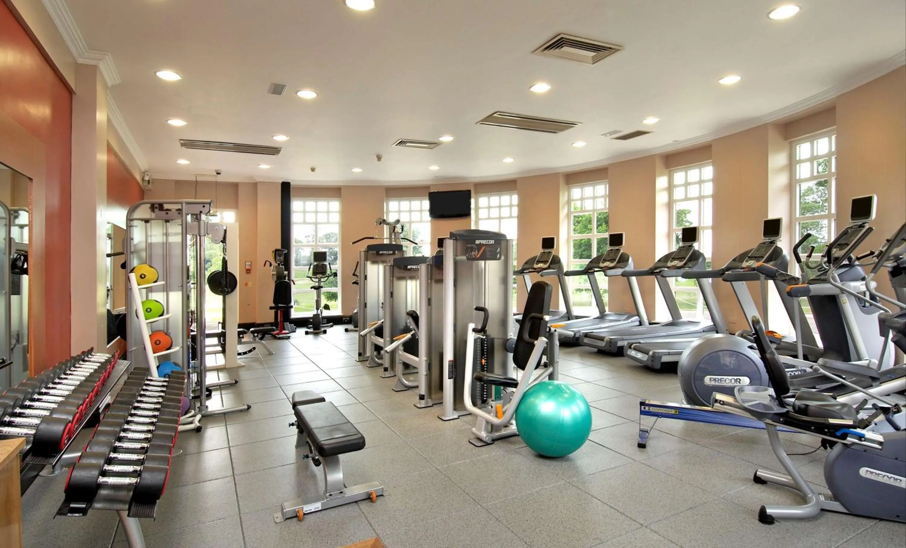 Fitness centre/facilities in Hilton Puckrup Hall Hotel & Golf Club, Tewkesbury
