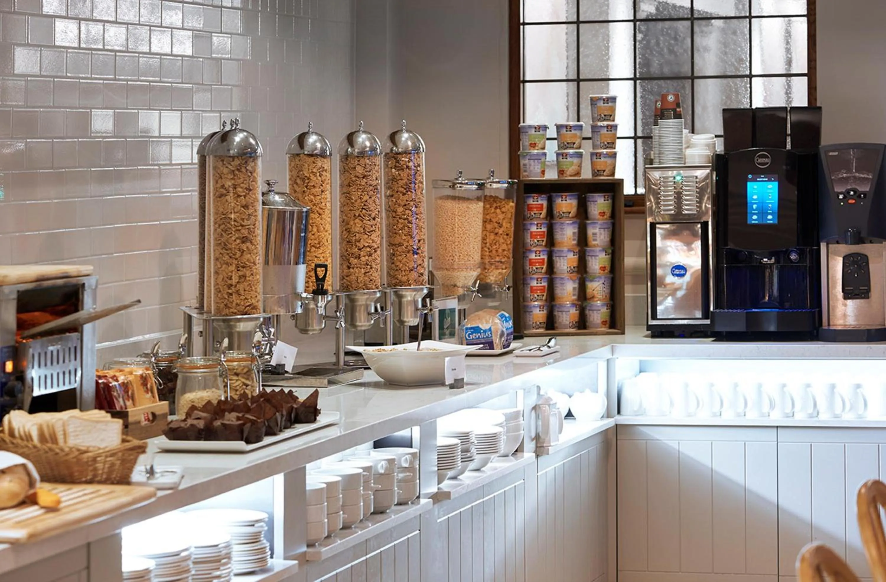 Breakfast in Hilton Puckrup Hall Hotel & Golf Club, Tewkesbury