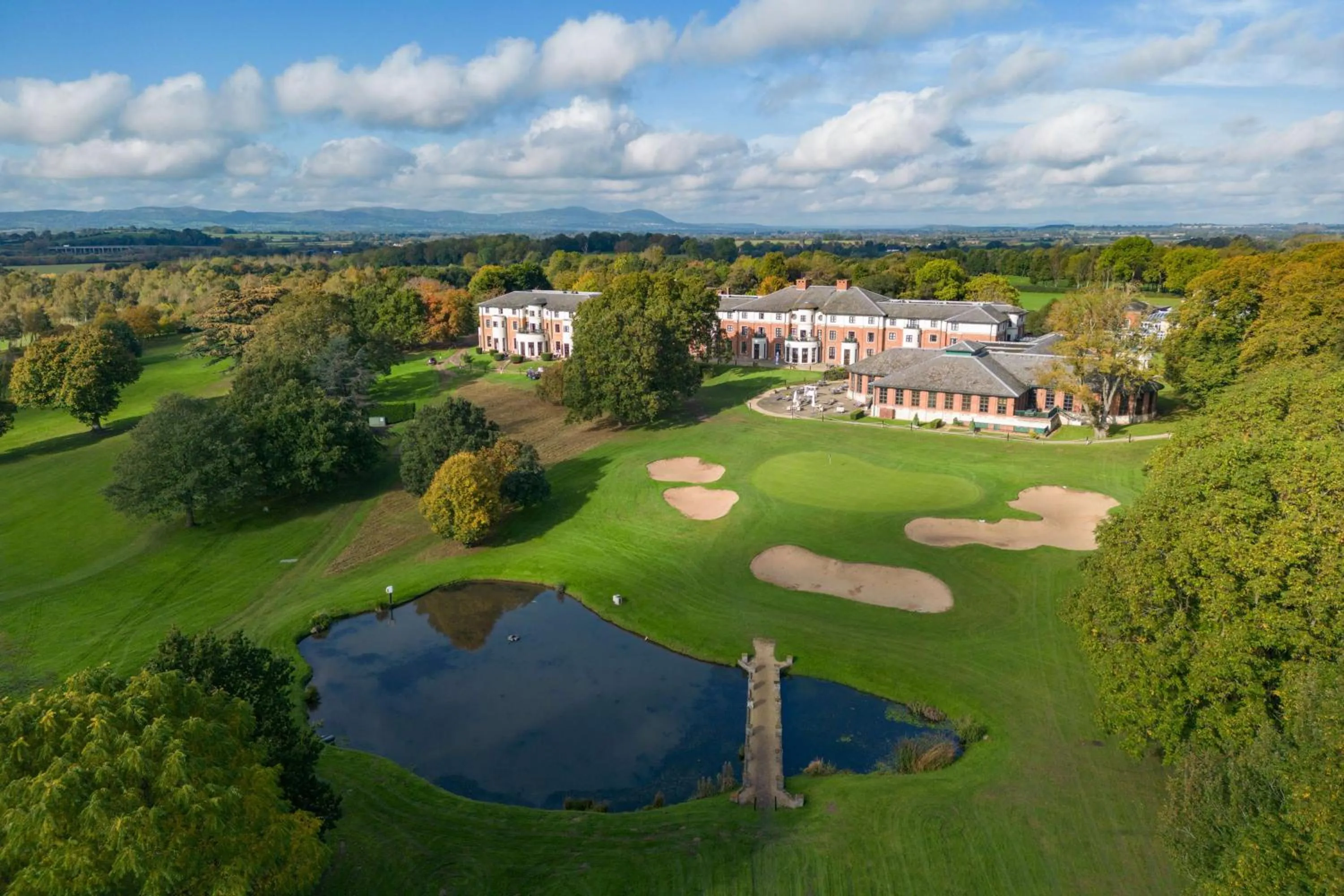 Golfcourse in Hilton Puckrup Hall Hotel & Golf Club, Tewkesbury