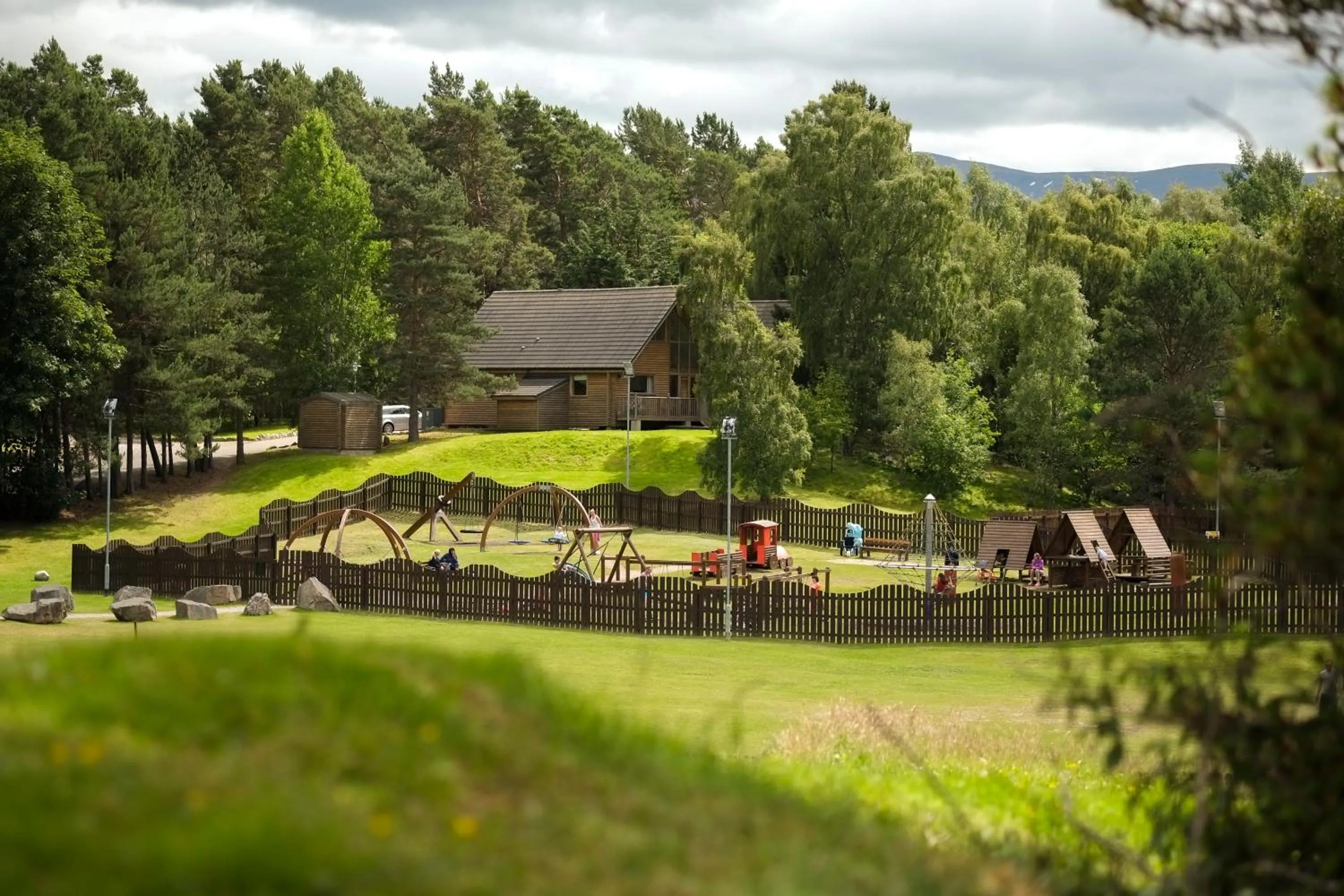 Children play ground in Macdonald Aviemore Hotel at Macdonald Aviemore Resort