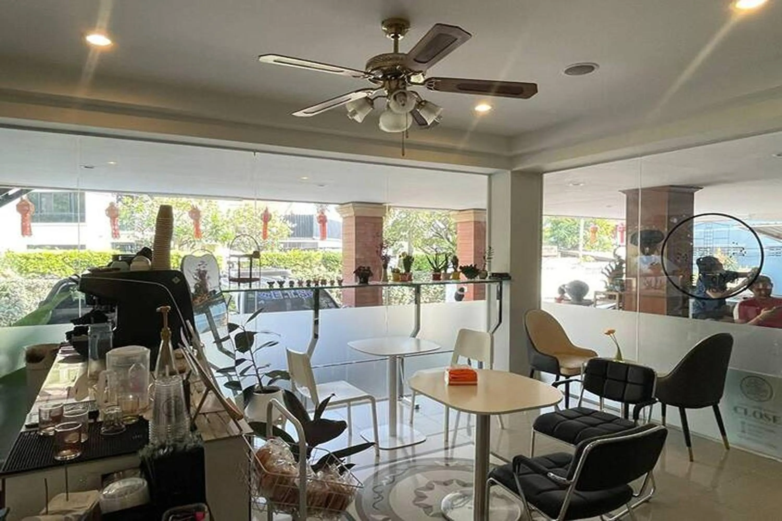 Lounge or bar in Kaewchantra Mansion