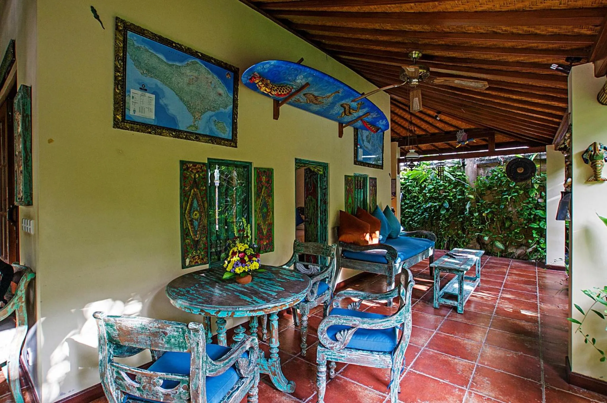 Patio in Villa Kaja by Nagisa Bali