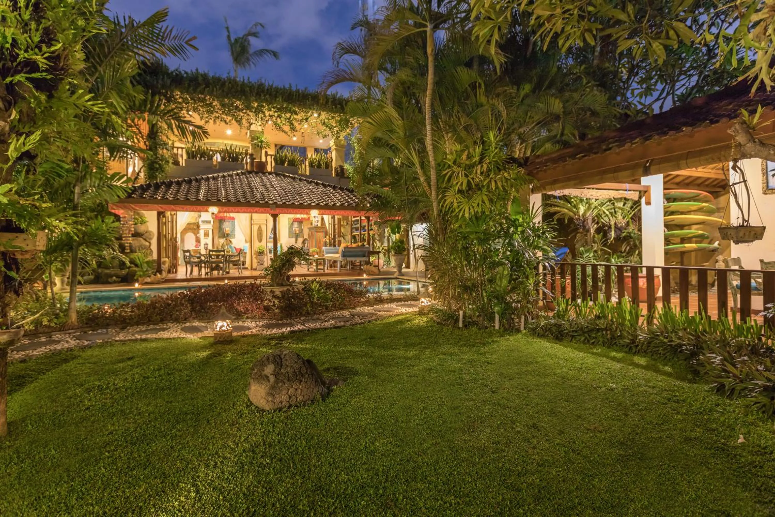 Garden in Villa Kaja by Nagisa Bali