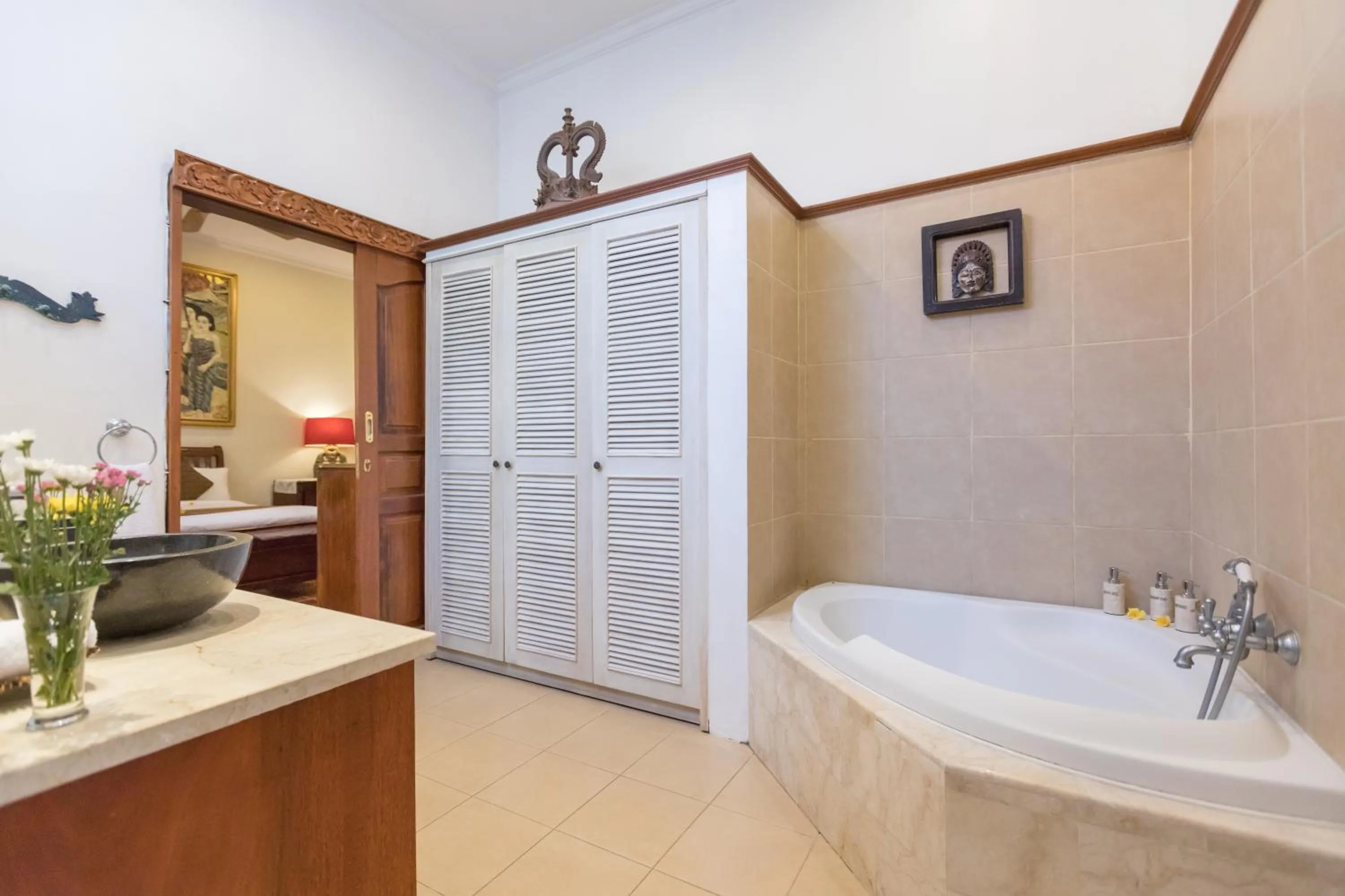 Bathroom in Villa Kaja by Nagisa Bali