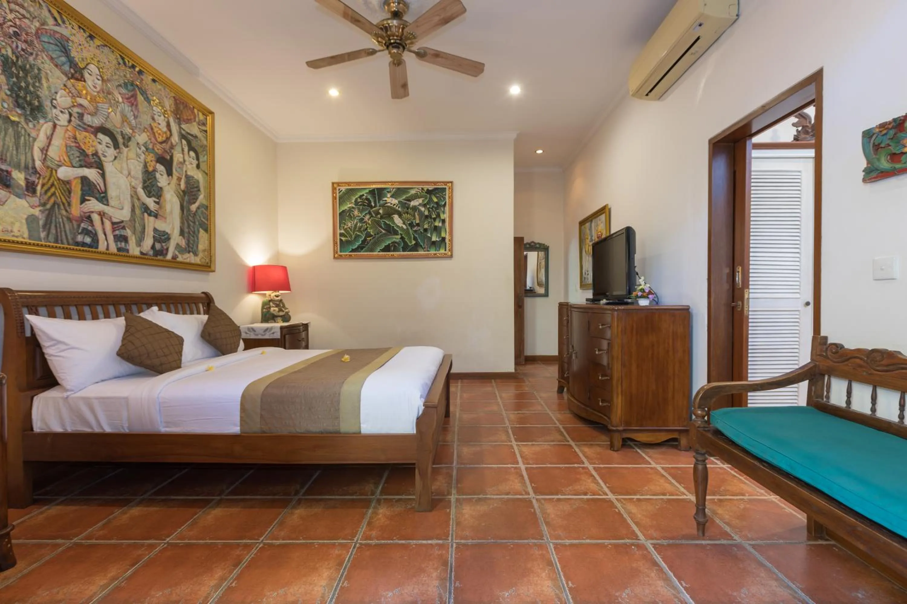 Bedroom, Bed in Villa Kaja by Nagisa Bali