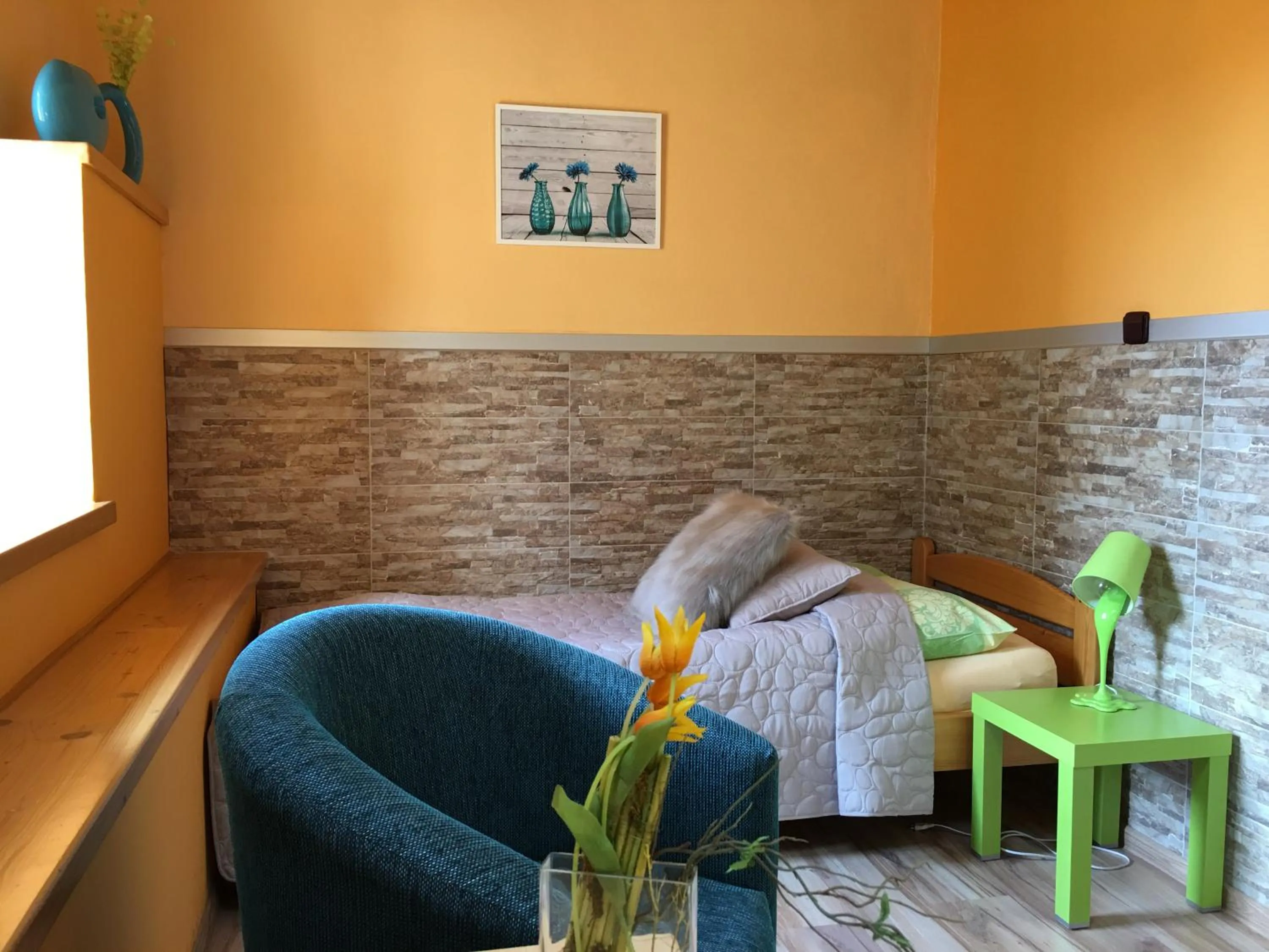 Decorative detail in Penzión Hradby