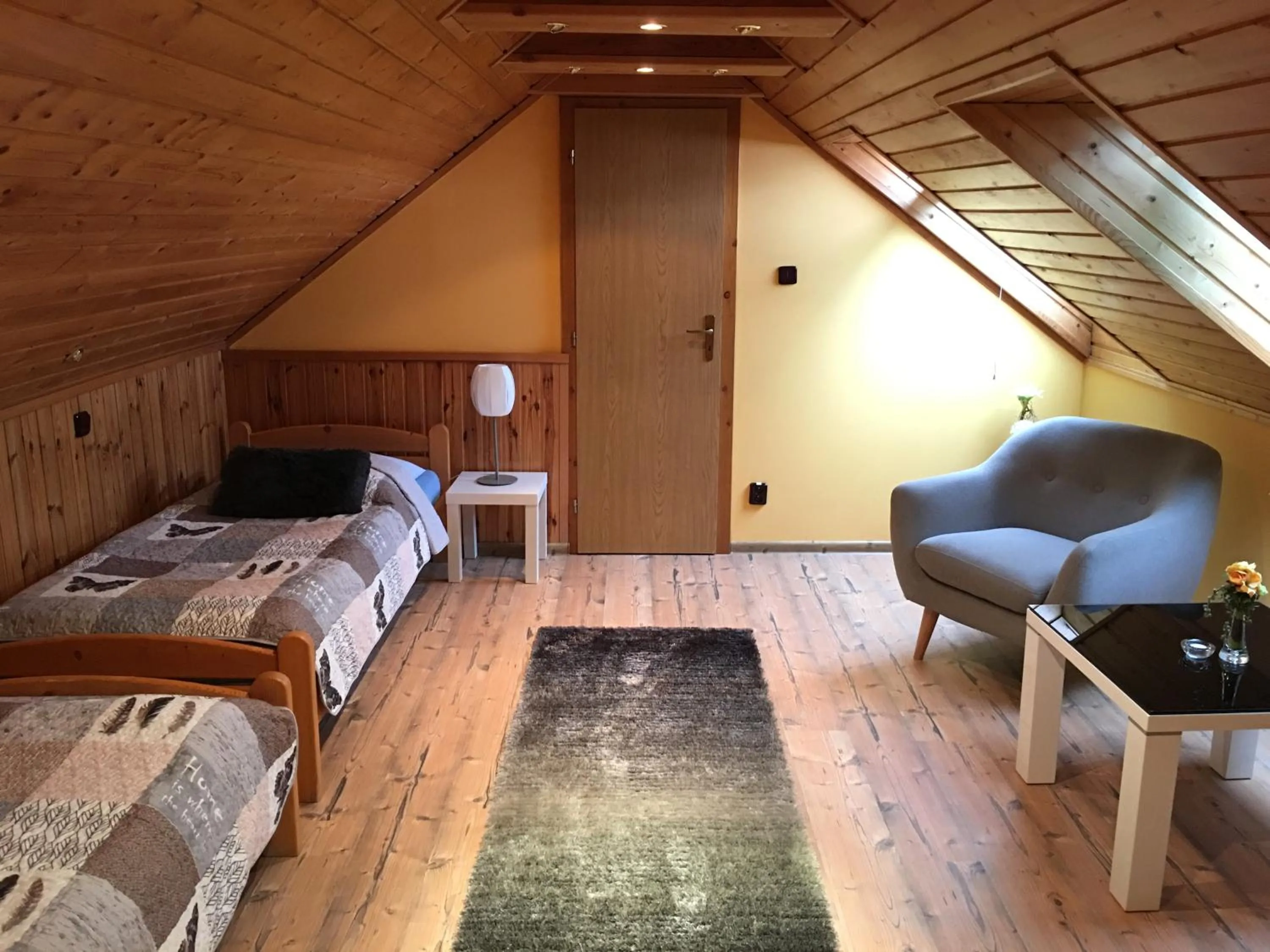 Bed in Penzión Hradby