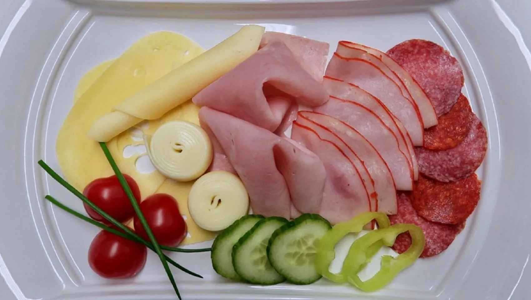 Continental breakfast in Penzión Hradby