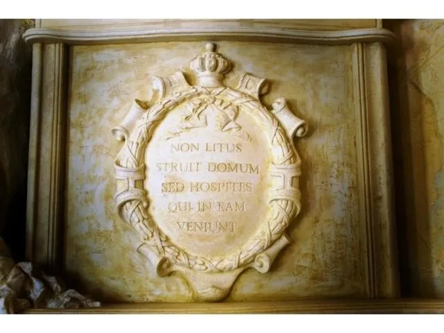 Decorative detail in Hotel Diafan