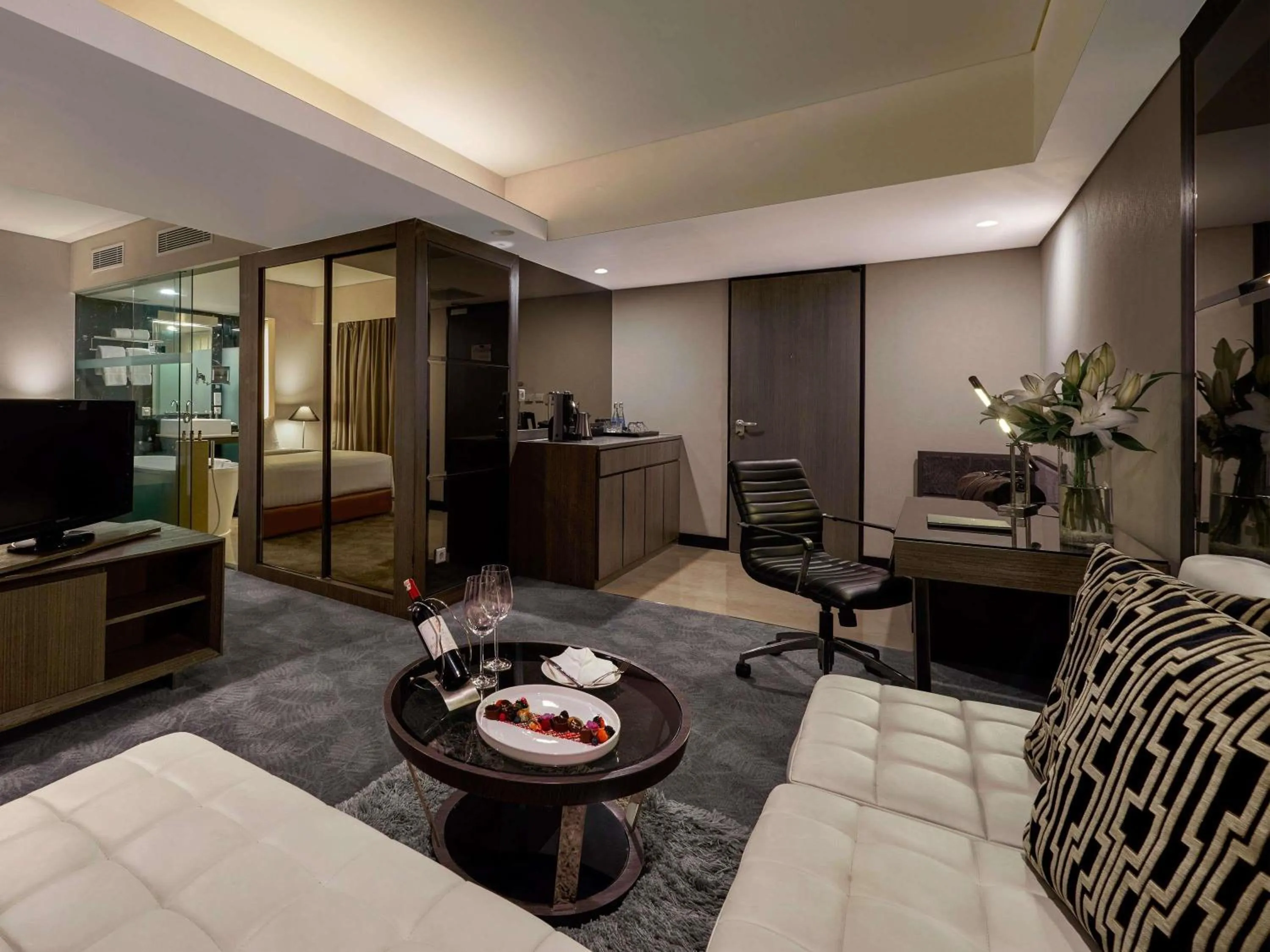 Bedroom in Pullman Jakarta Indonesia