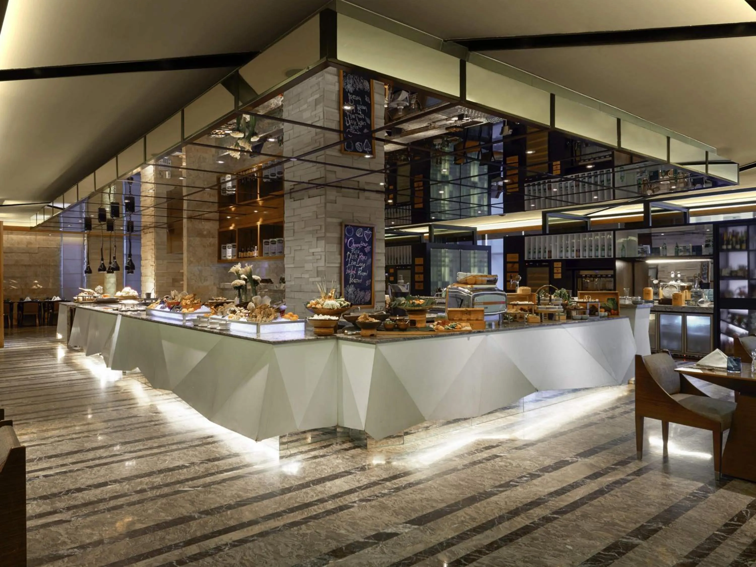 Restaurant/places to eat in Pullman Jakarta Indonesia