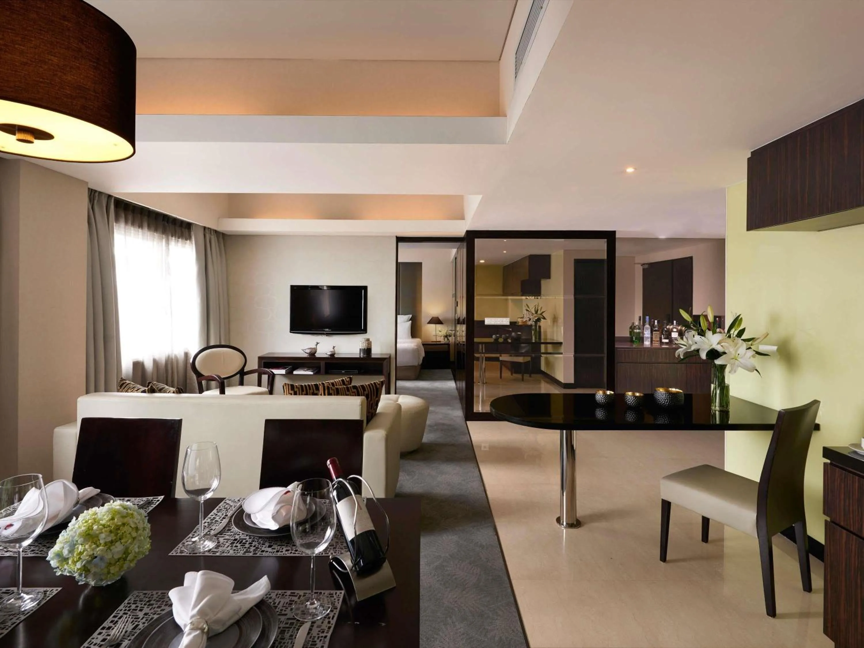 Bedroom in Pullman Jakarta Indonesia