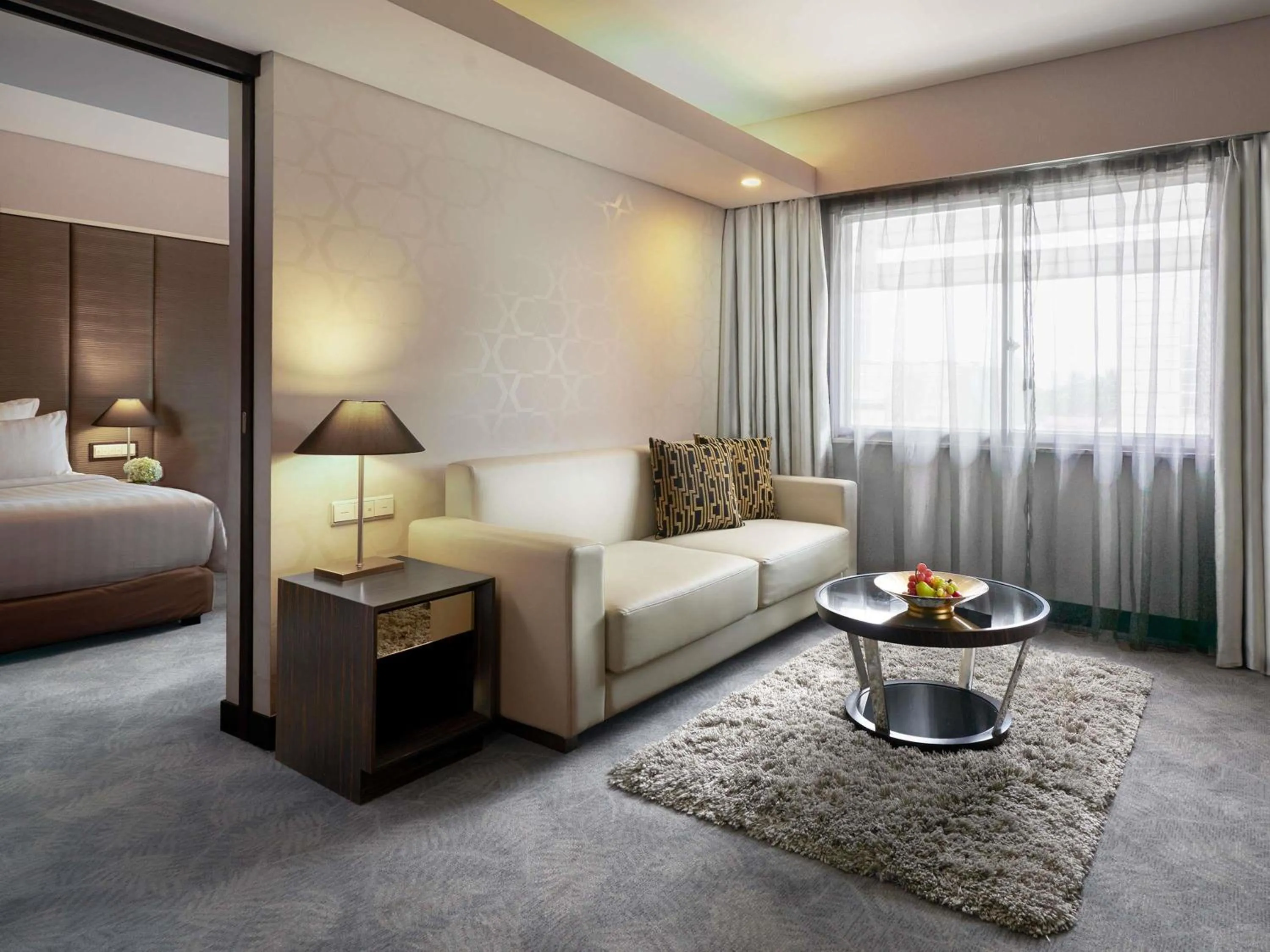 Bedroom, Bed in Pullman Jakarta Indonesia