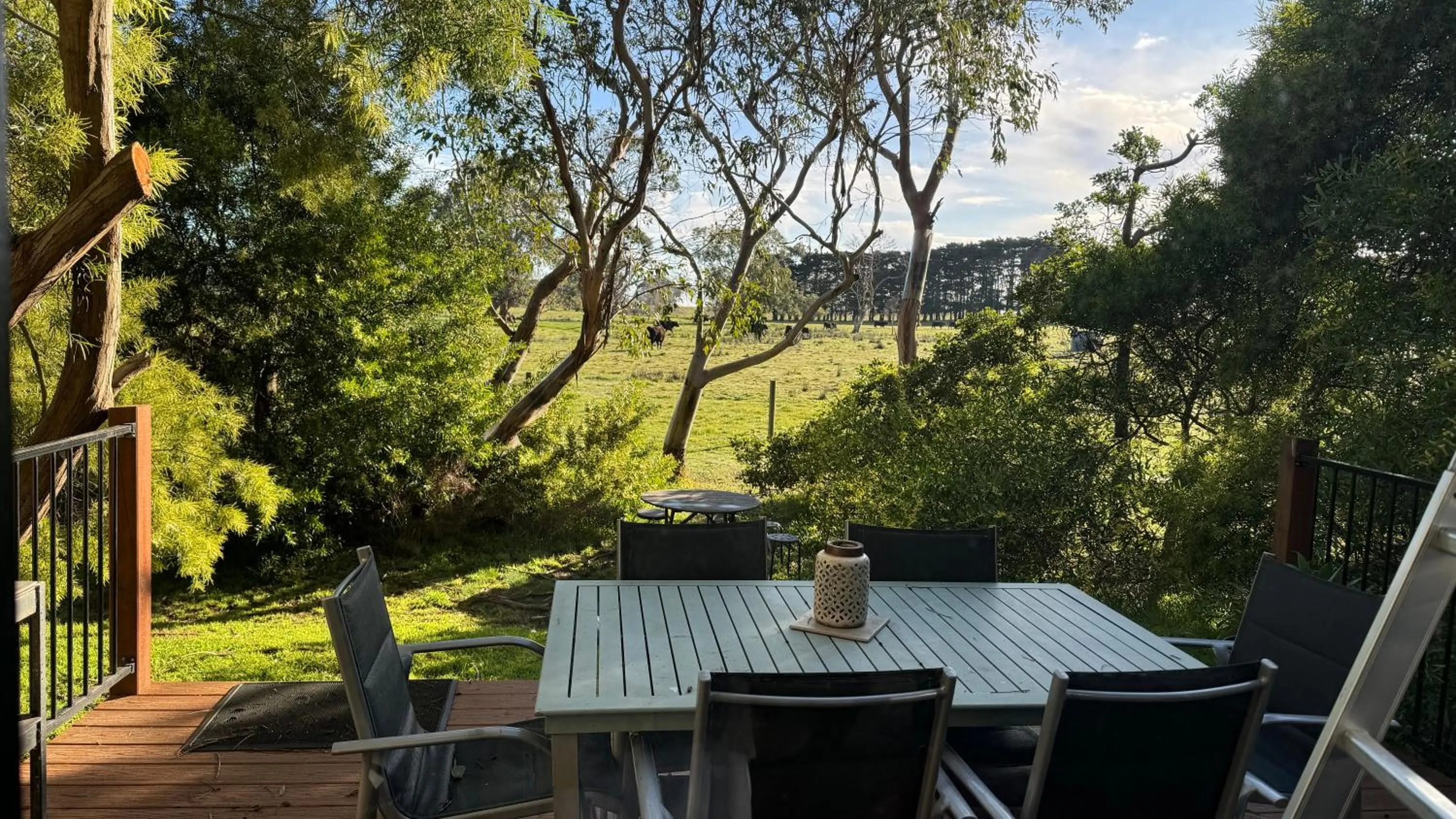 Garden view in The Nature Resort Villas
