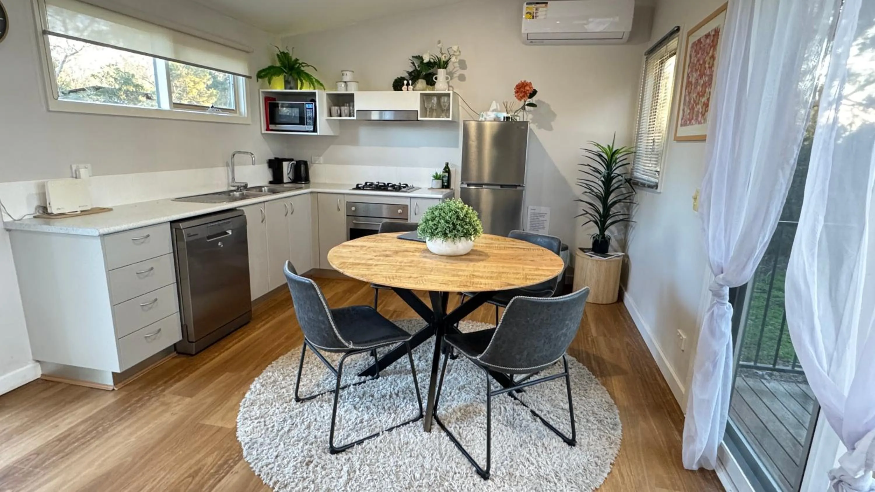 Kitchen or kitchenette in The Nature Resort Villas