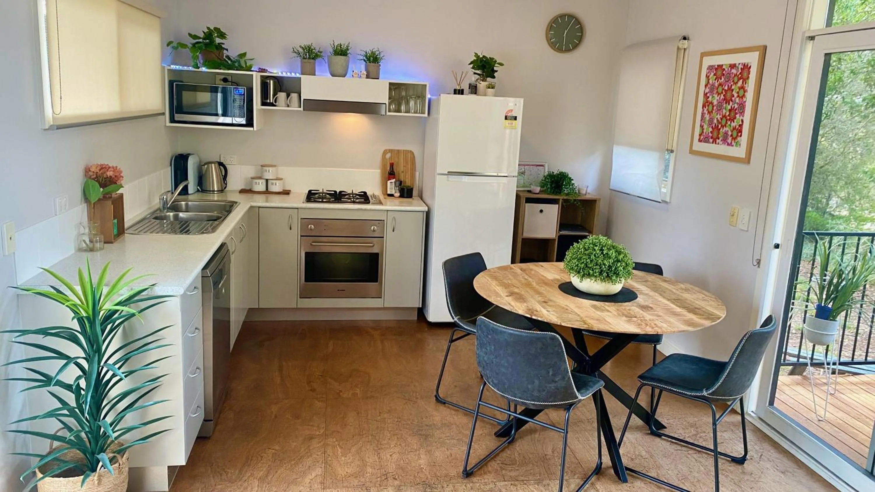 Kitchen or kitchenette in The Nature Resort Villas