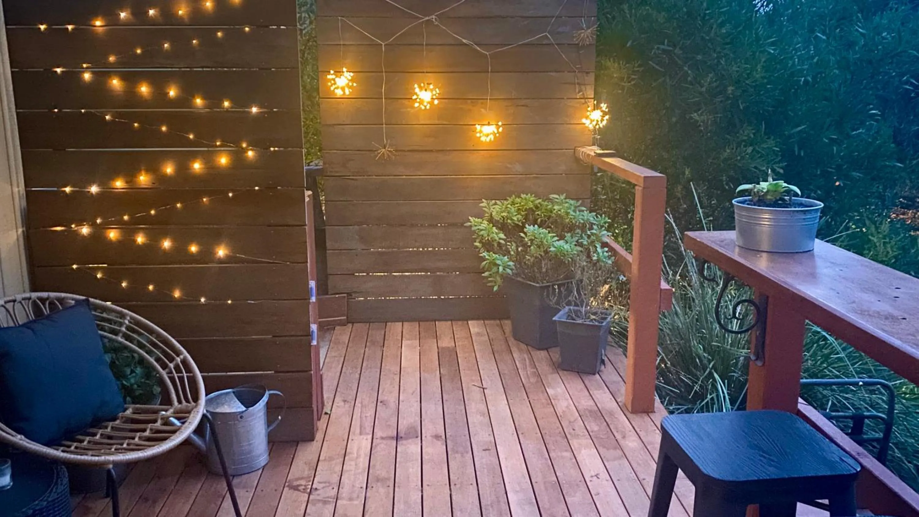 Balcony/Terrace in The Nature Resort Villas