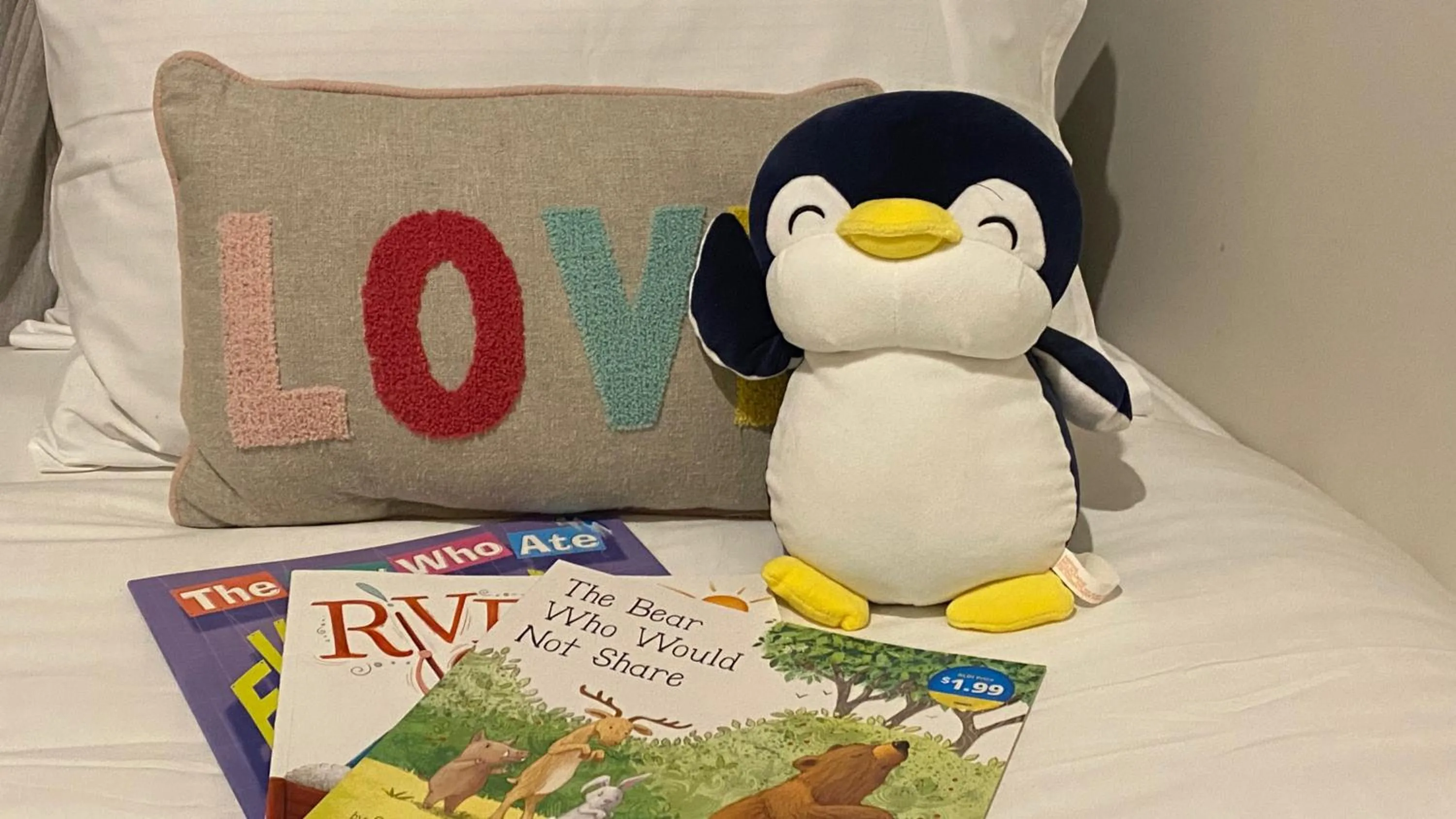 Bed in The Nature Resort Villas