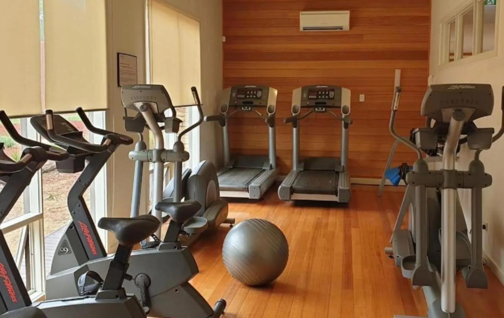 Fitness centre/facilities in The Nature Resort Villas