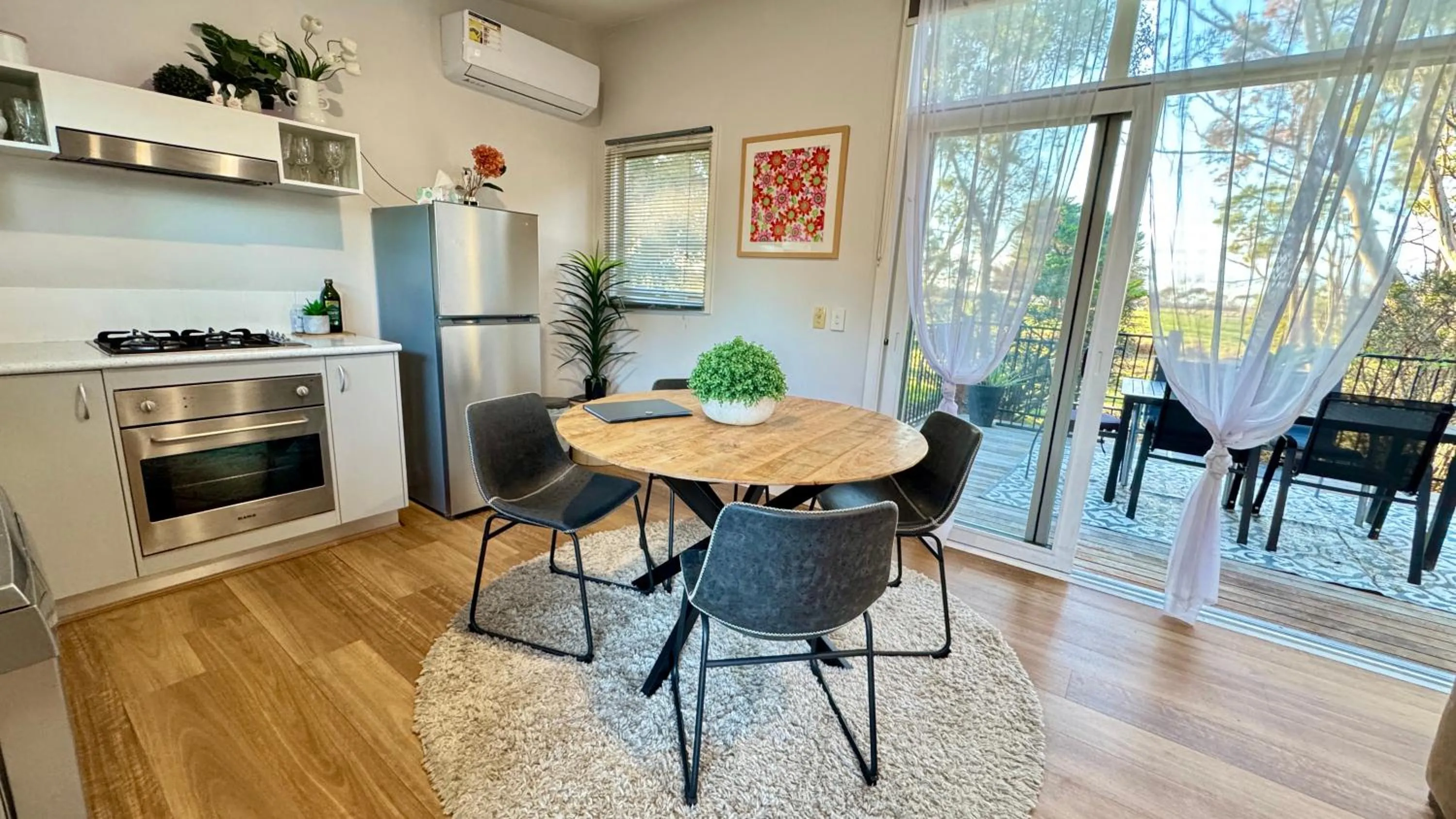 Patio in The Nature Resort Villas