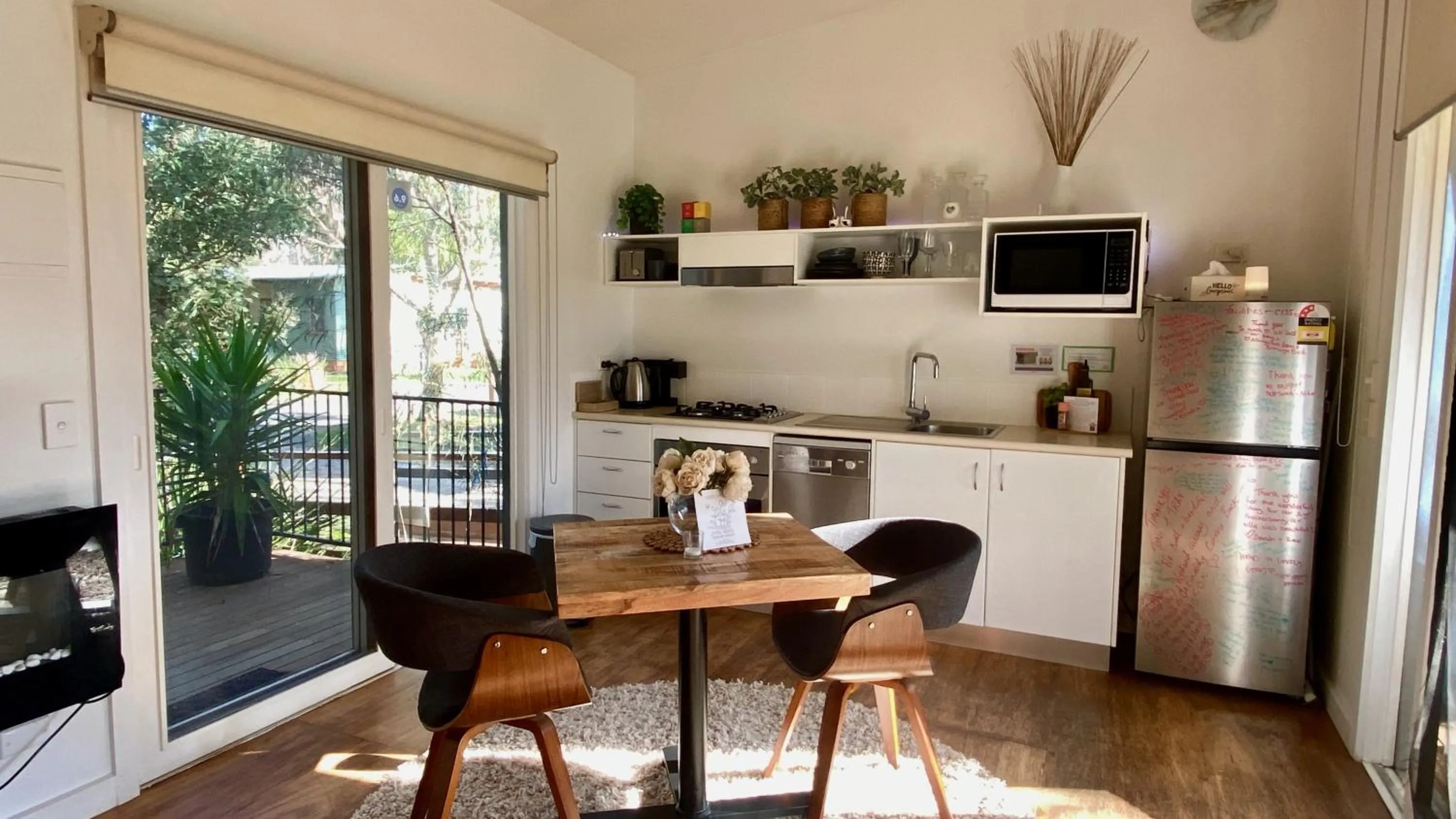 Patio in The Nature Resort Villas