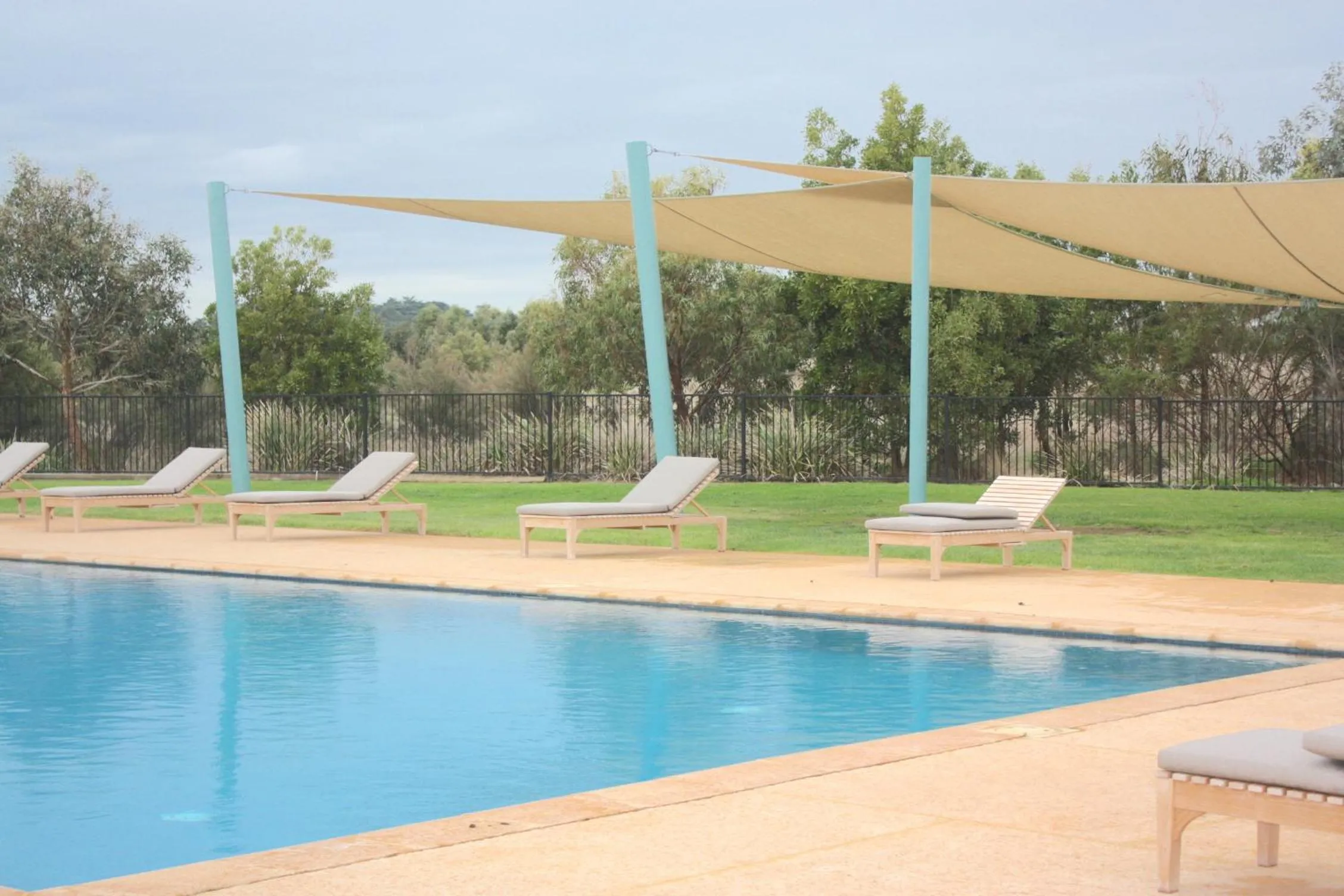 Seating area in The Nature Resort Villas