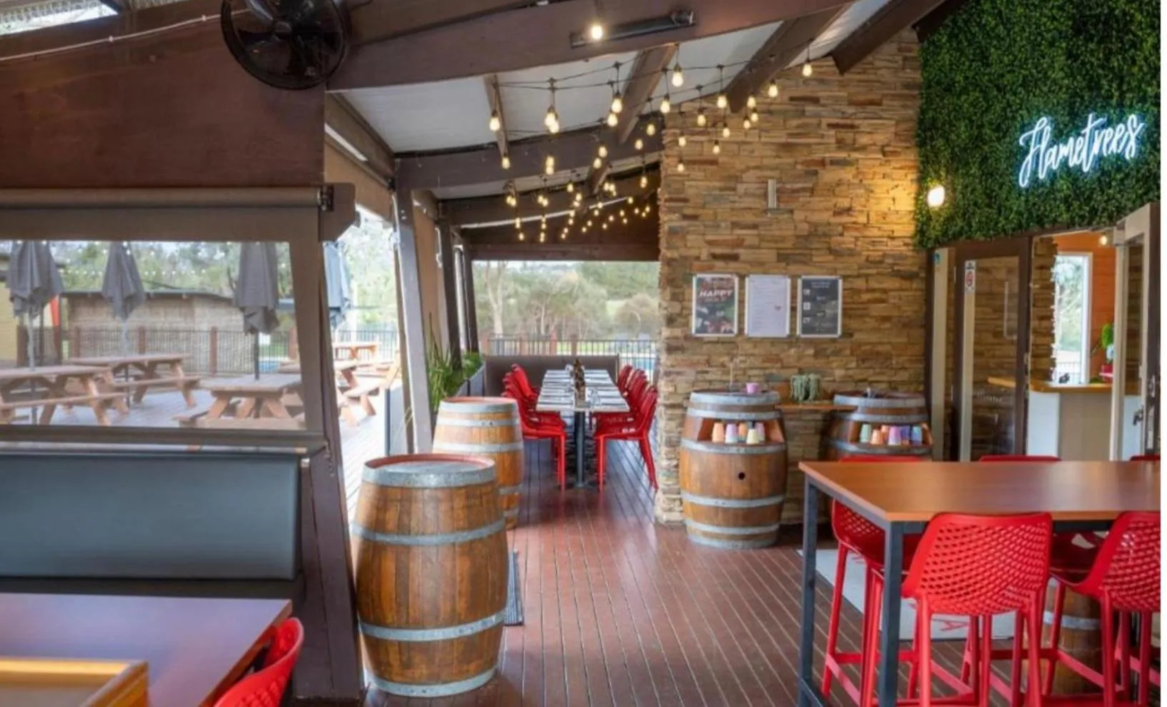 Restaurant/places to eat in The Nature Resort Villas