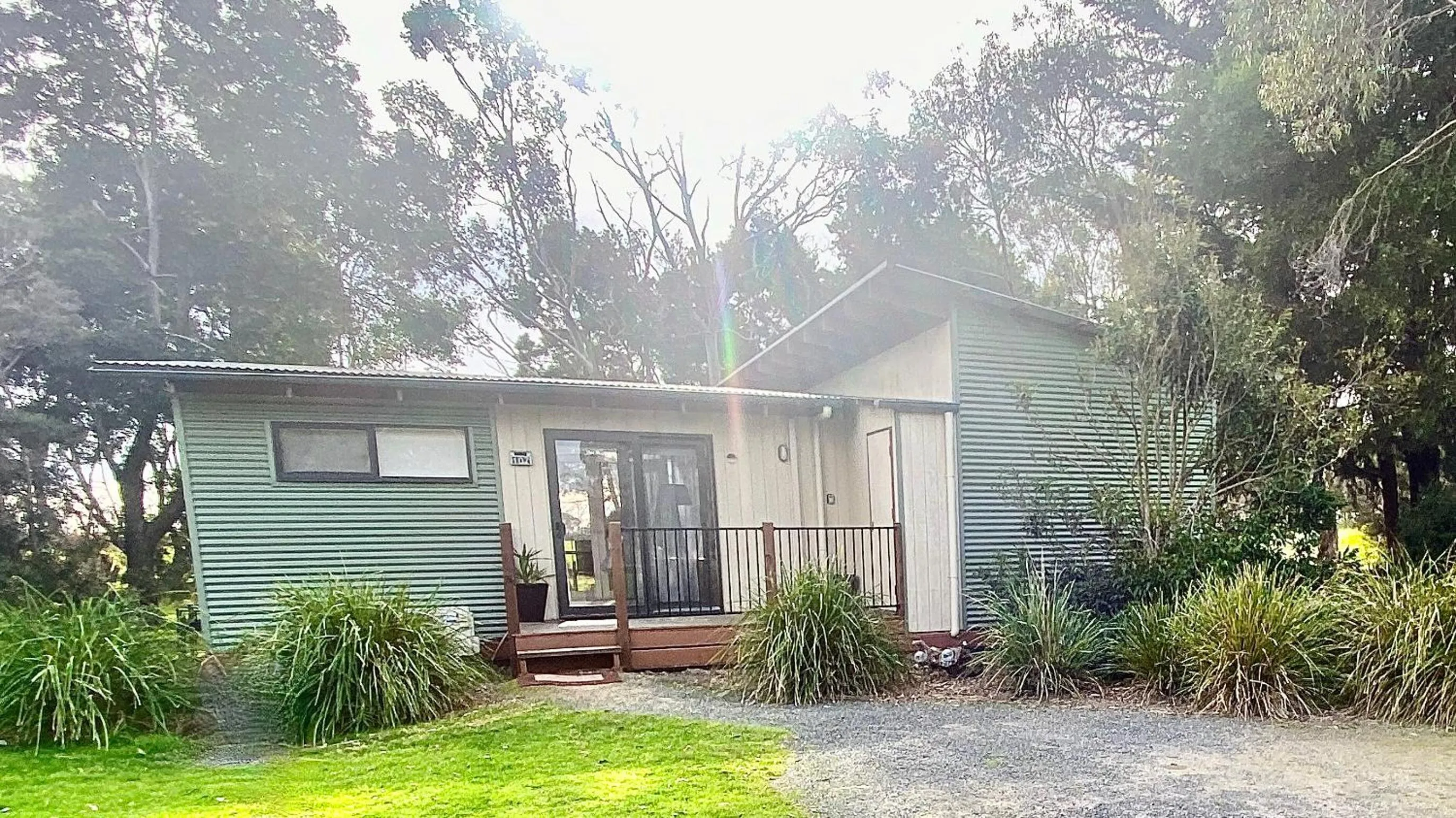 Quiet street view in The Nature Resort Villas