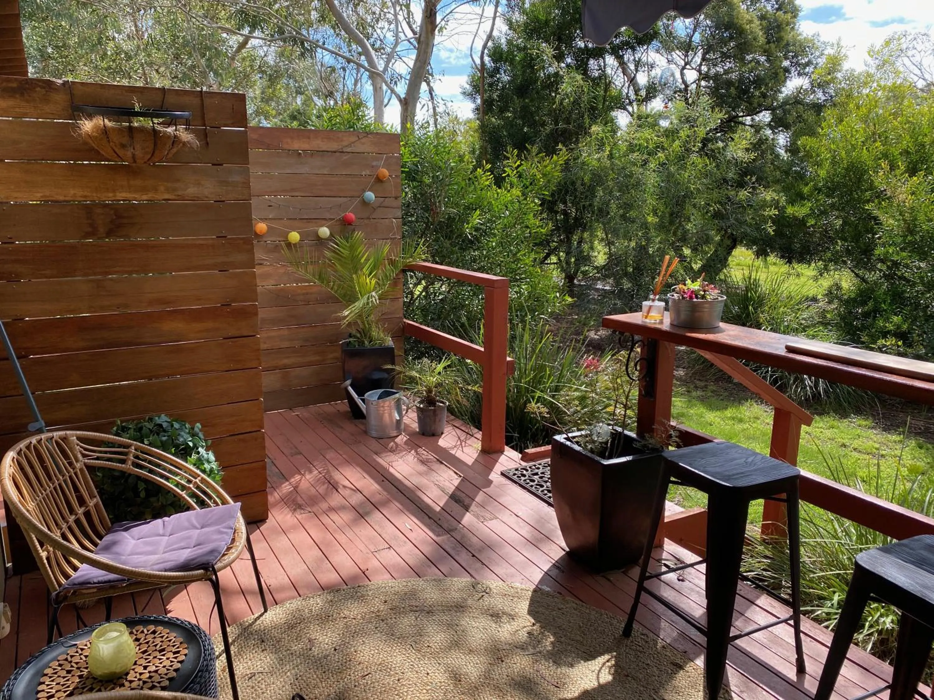 Balcony/Terrace in The Nature Resort Villas
