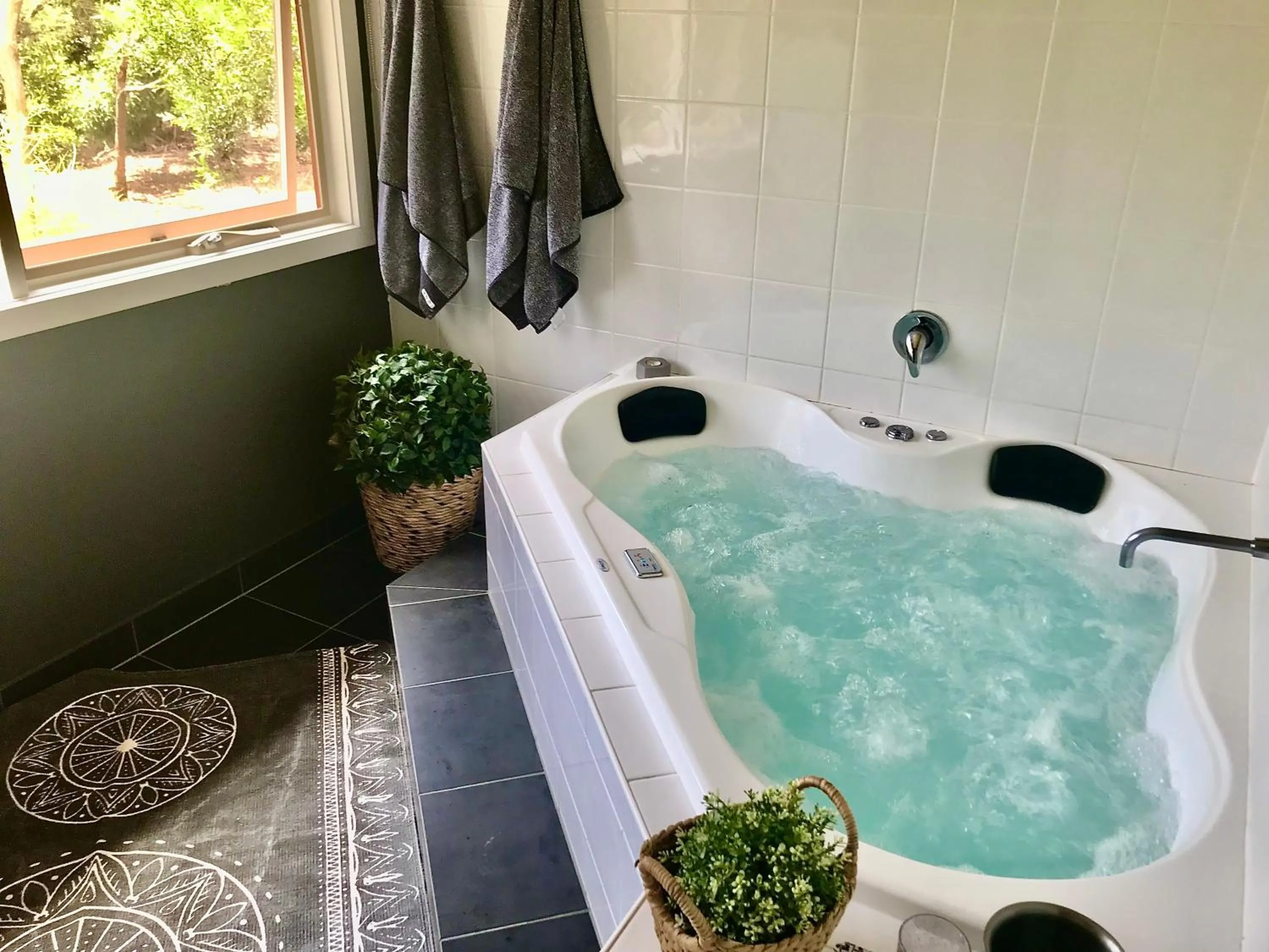 Hot Tub in The Nature Resort Villas