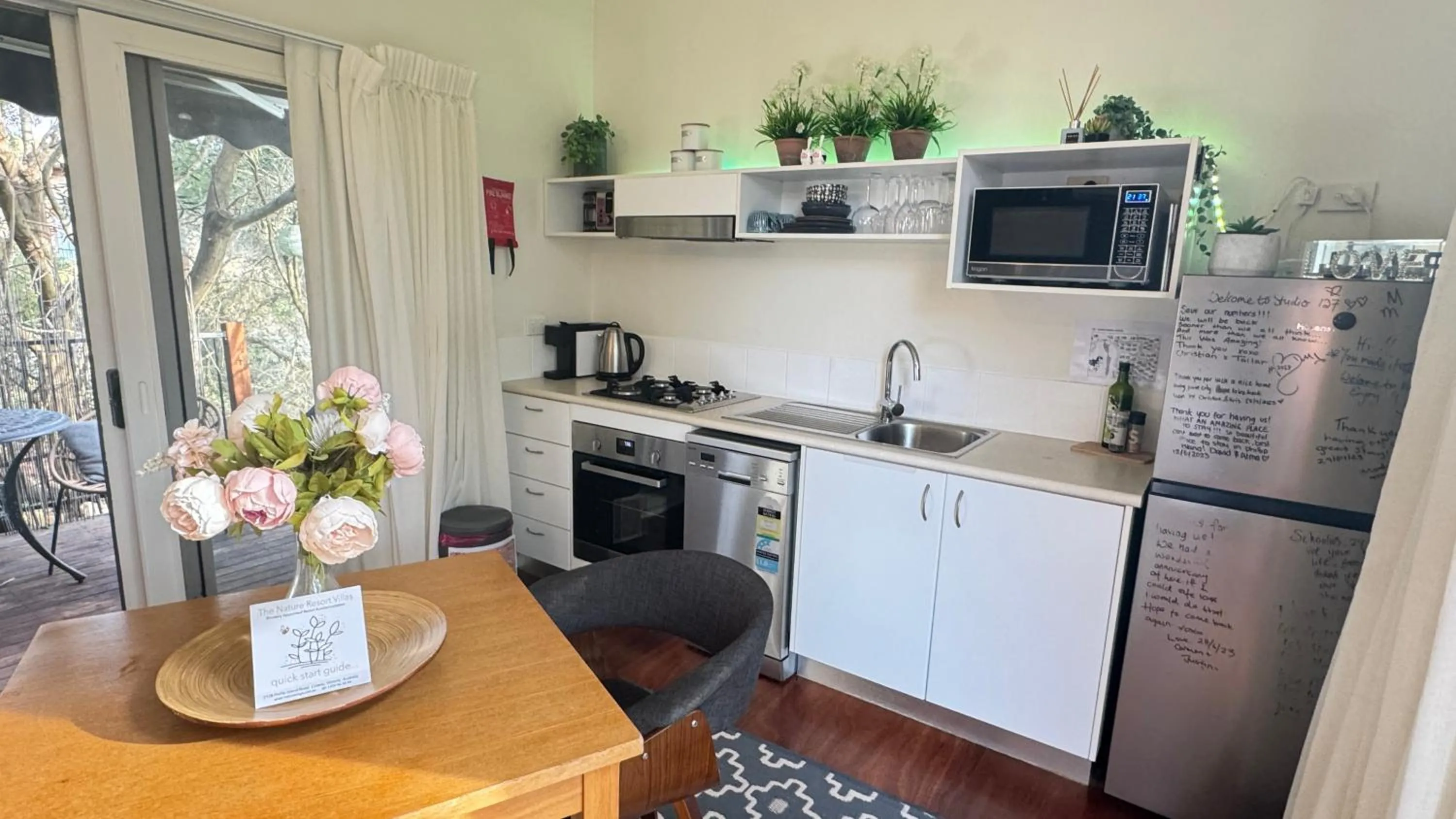 Kitchen or kitchenette in The Nature Resort Villas
