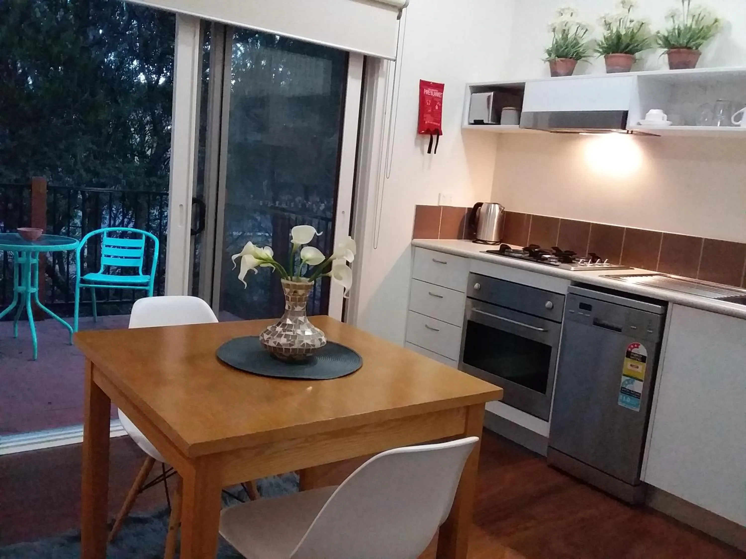 Patio in The Nature Resort Villas