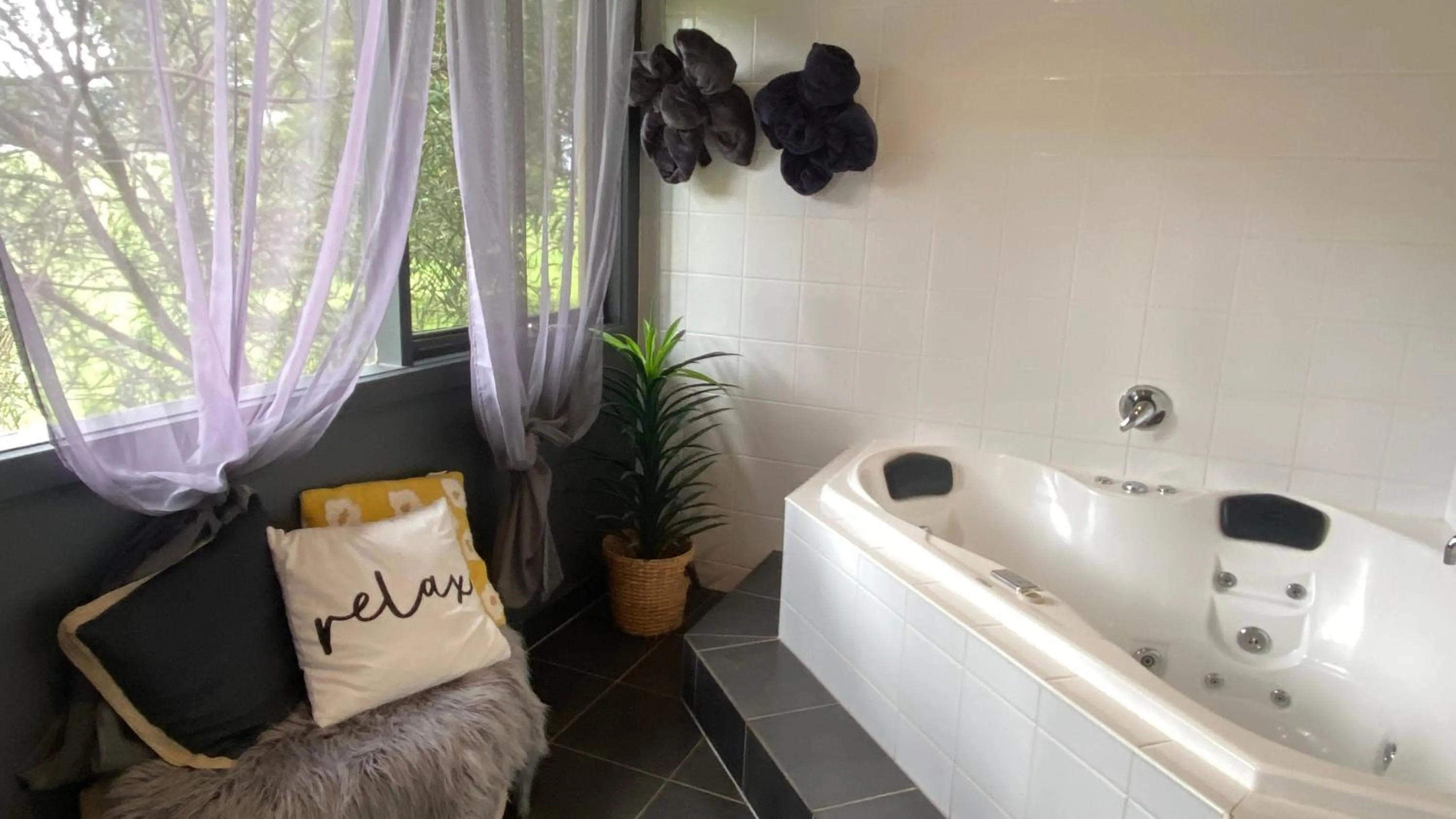 Hot Tub in The Nature Resort Villas