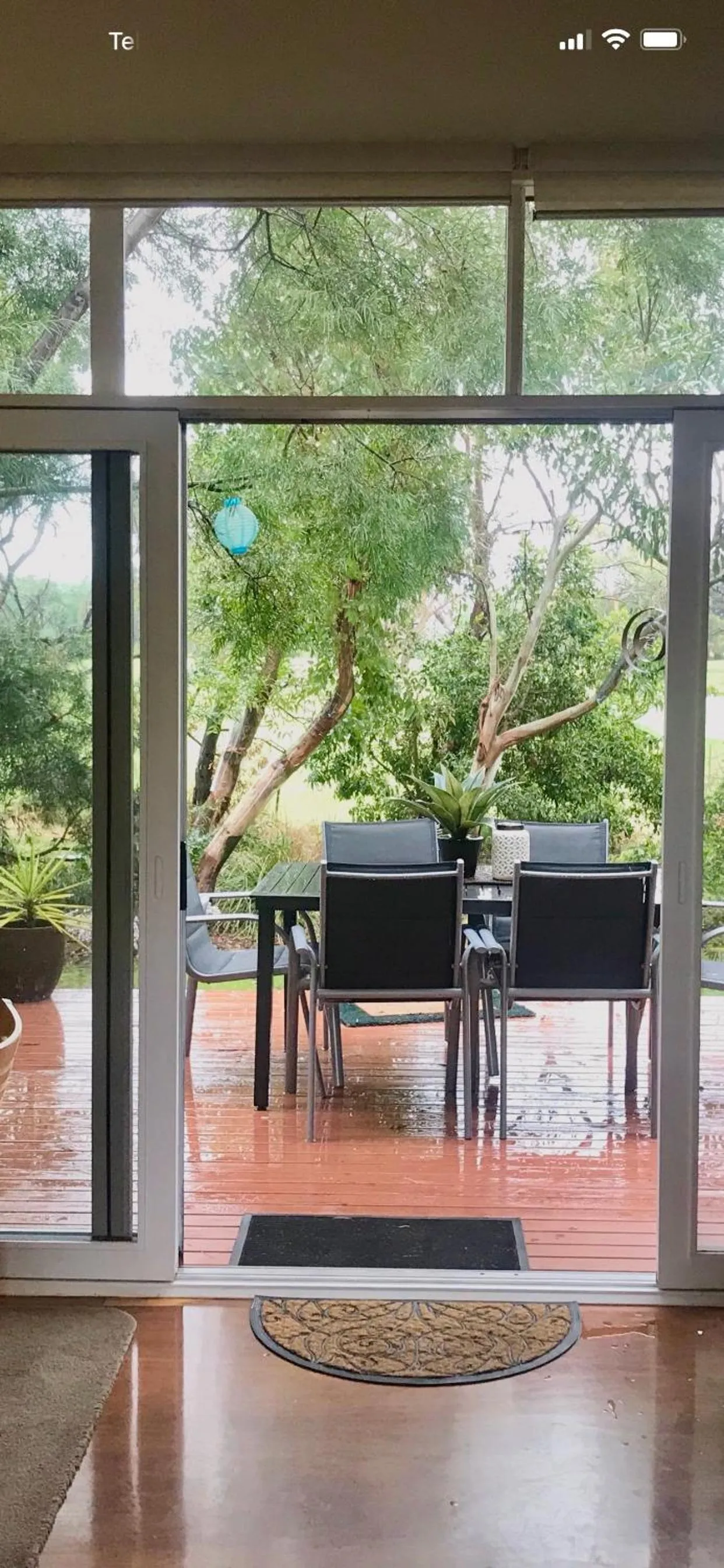 Patio in The Nature Resort Villas