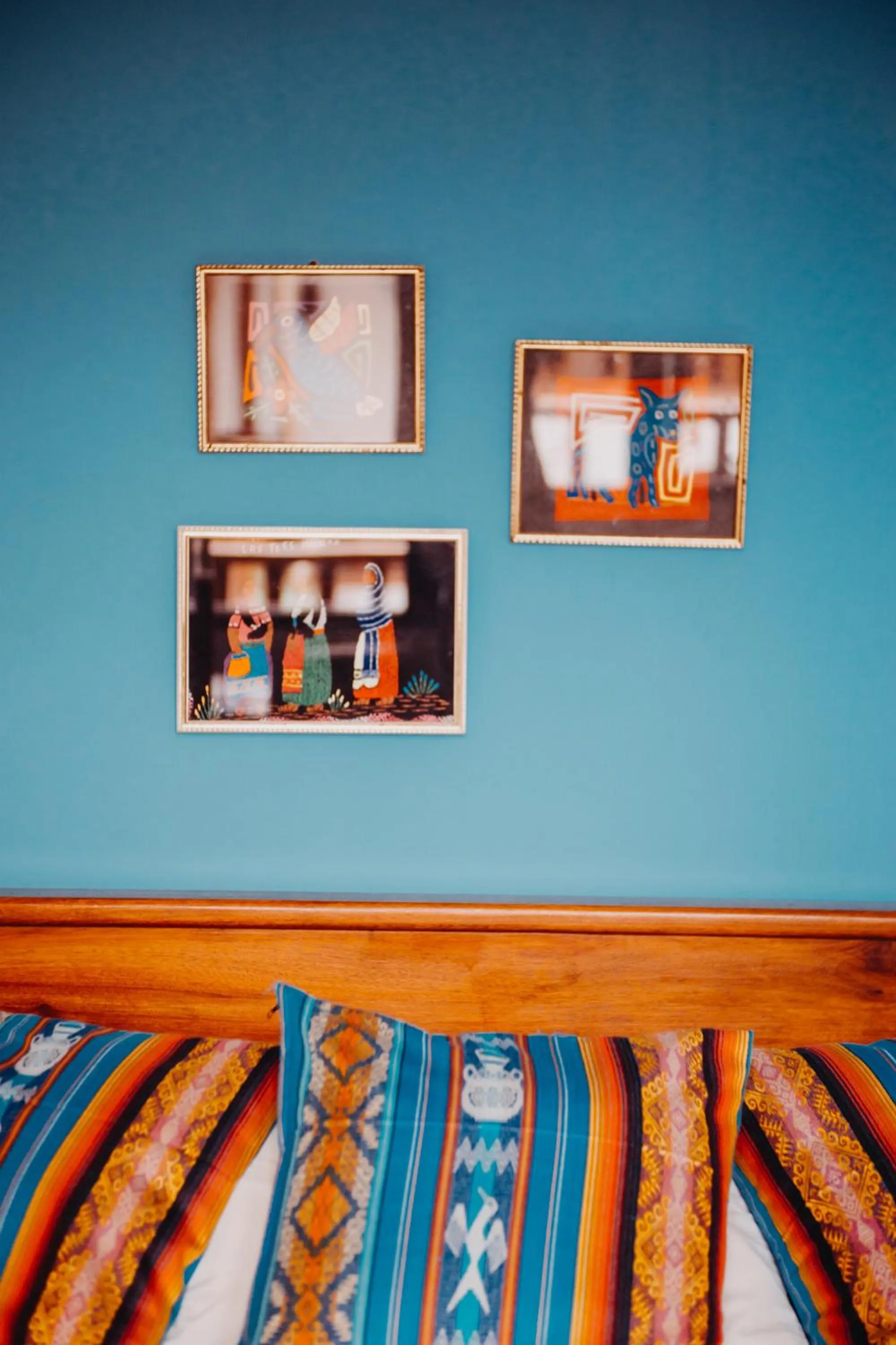 Bed in Hotel Casa Alquimia