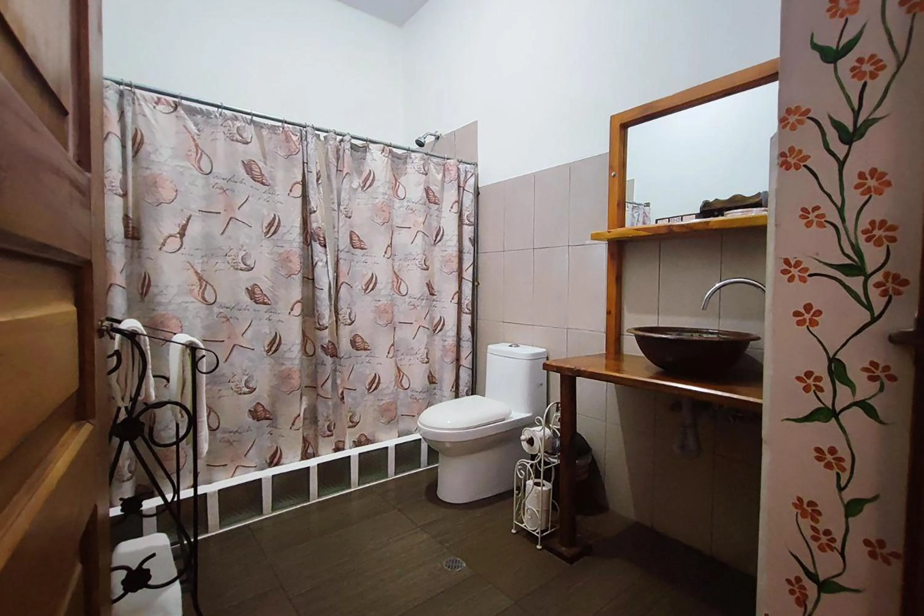 Toilet in Hotel Casa Alquimia