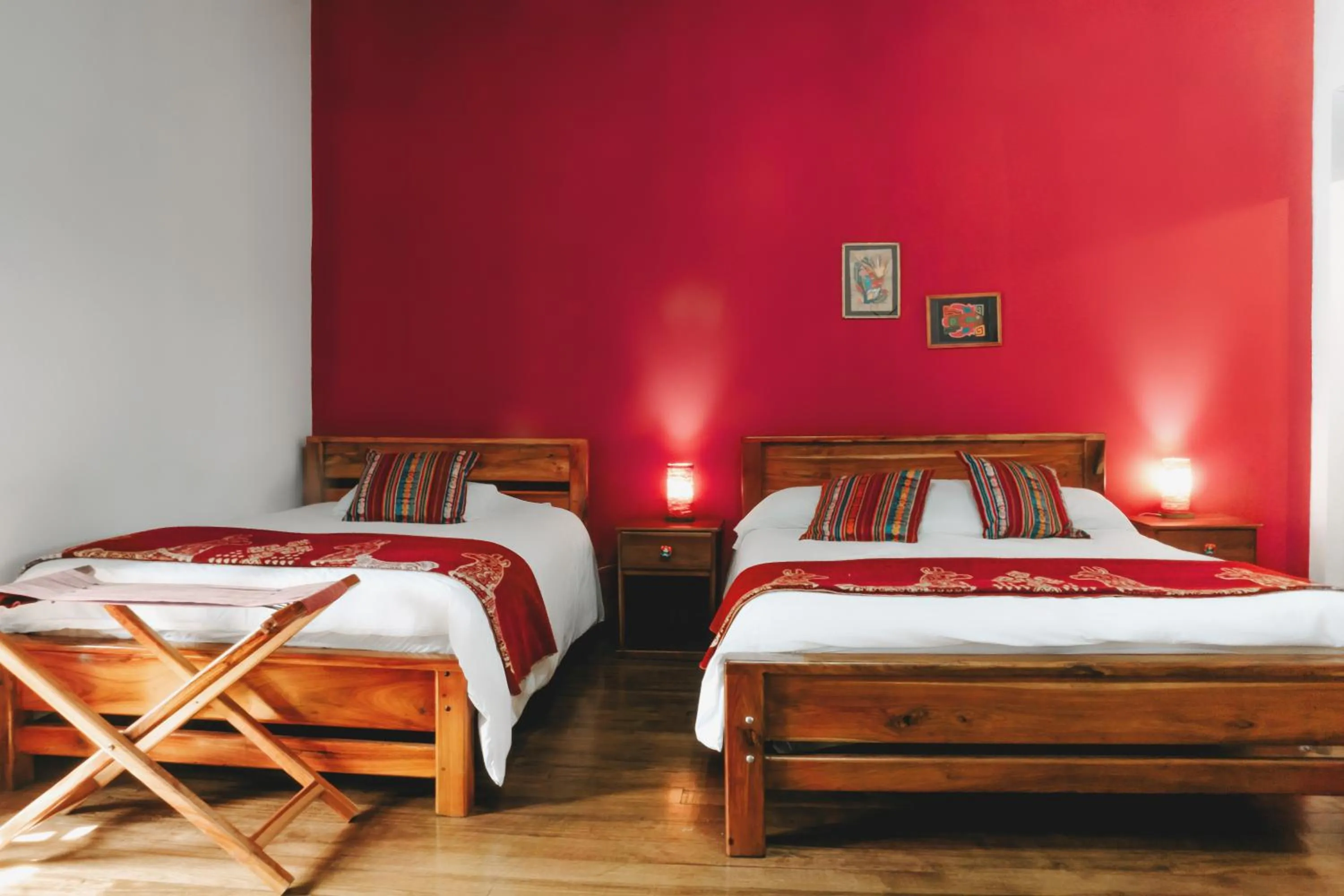 Bed in Hotel Casa Alquimia