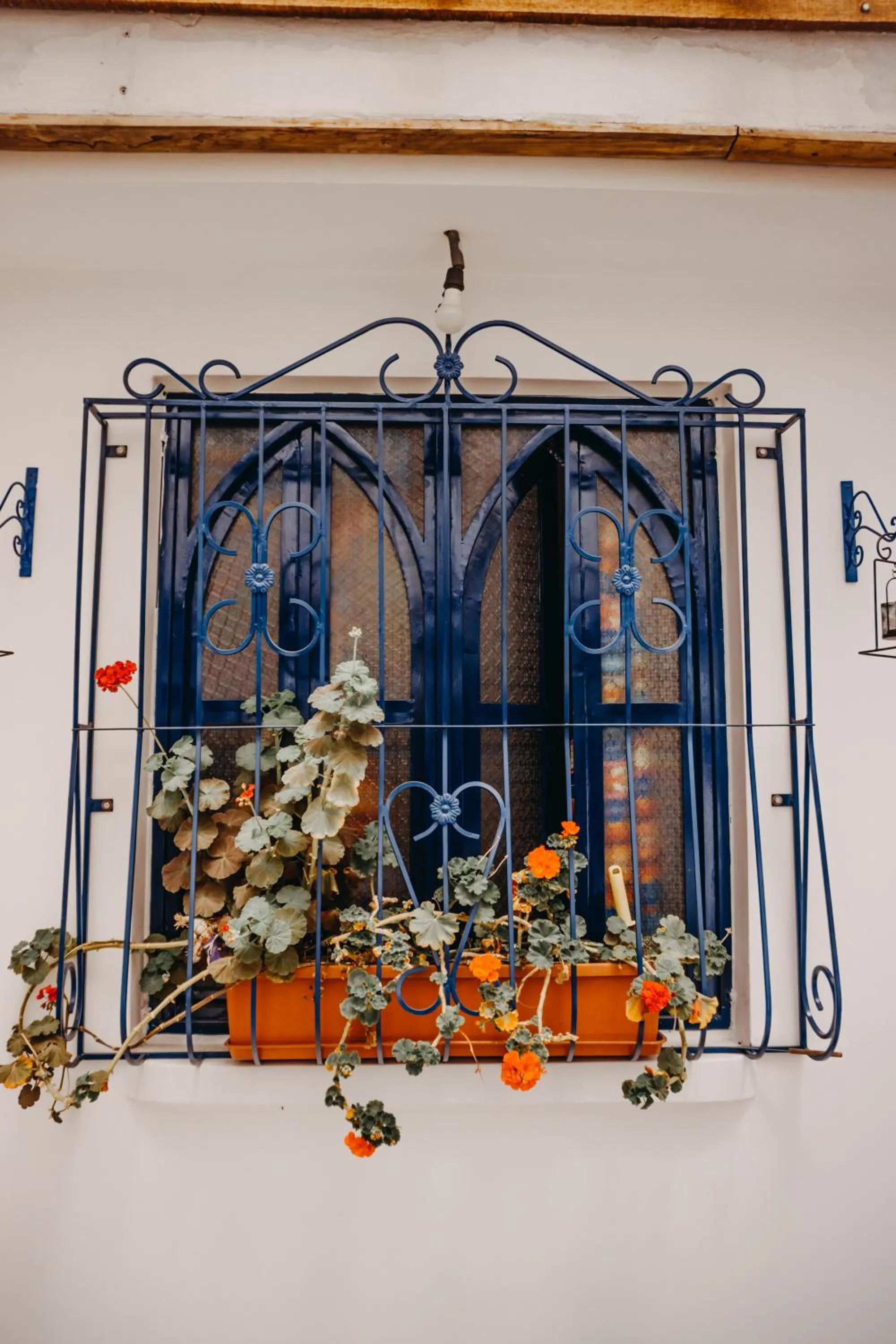 Decorative detail in Hotel Casa Alquimia