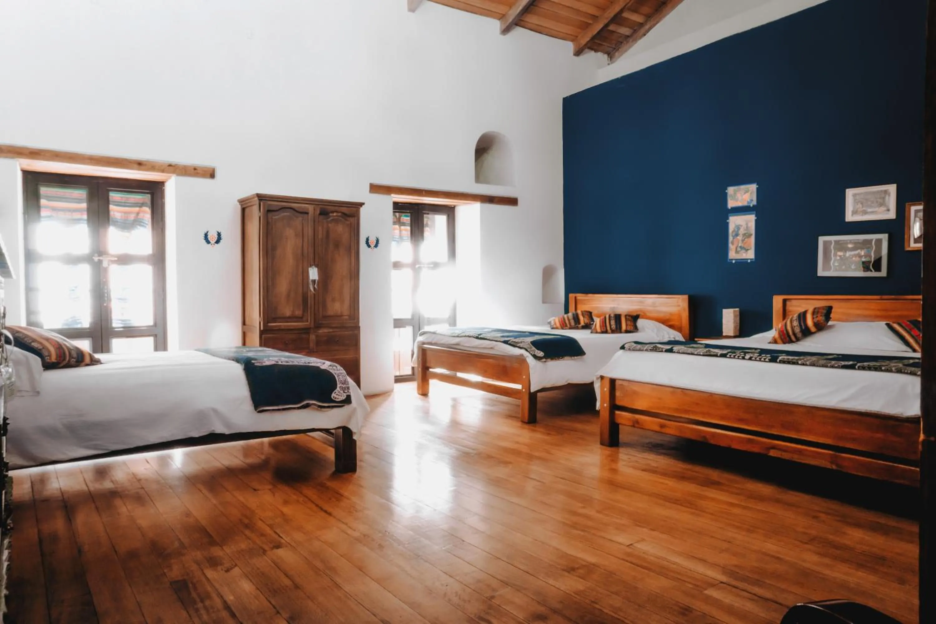 Bed in Hotel Casa Alquimia