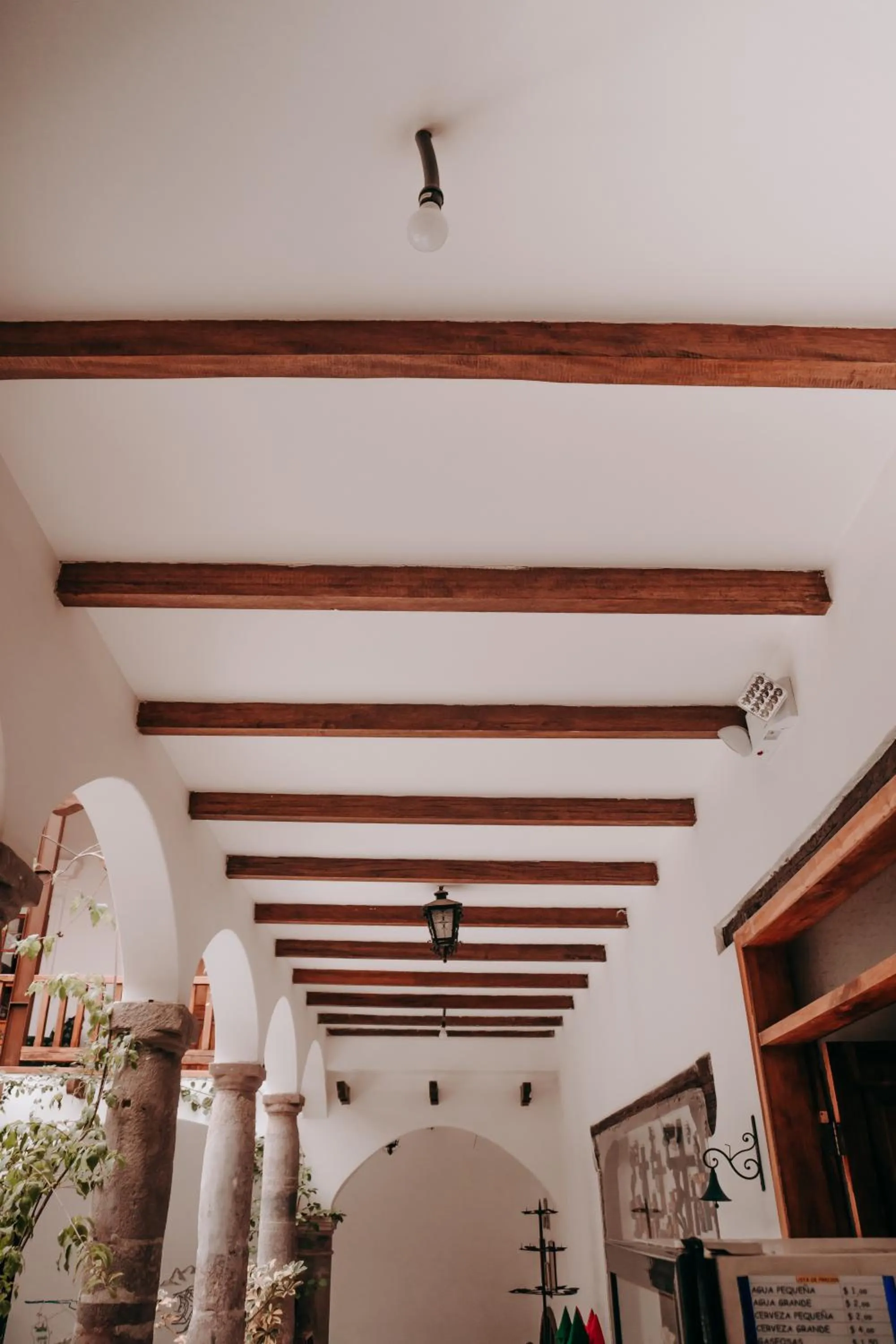 Decorative detail in Hotel Casa Alquimia